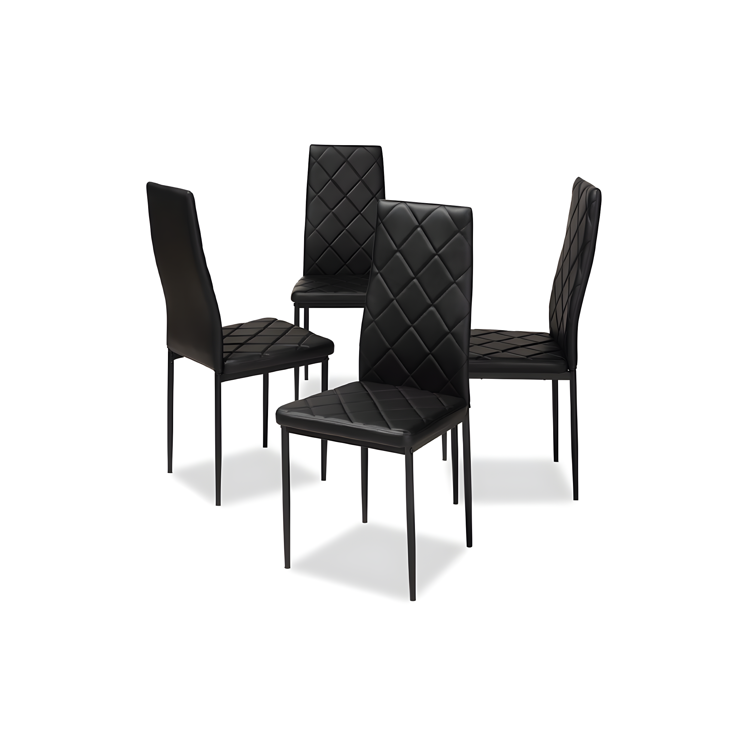 Dalisa 18.11'' H Tufted Faux Leather Upholstered Parsons Chair