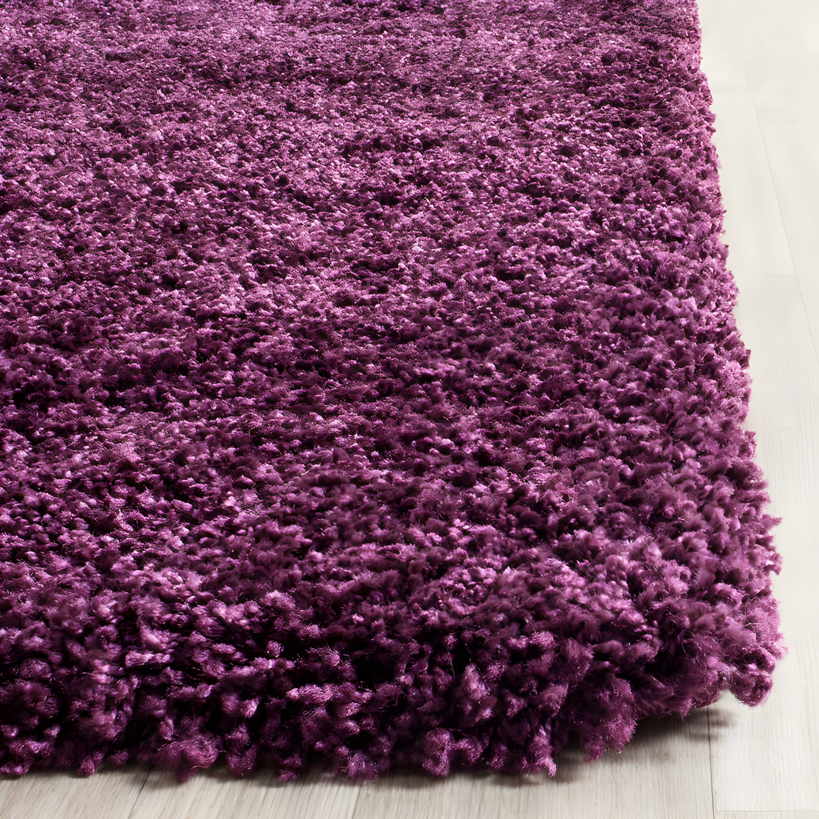 Shag SG151 Power Loomed Area Rug - Purple - 6'7"x6'7" - Safavieh.