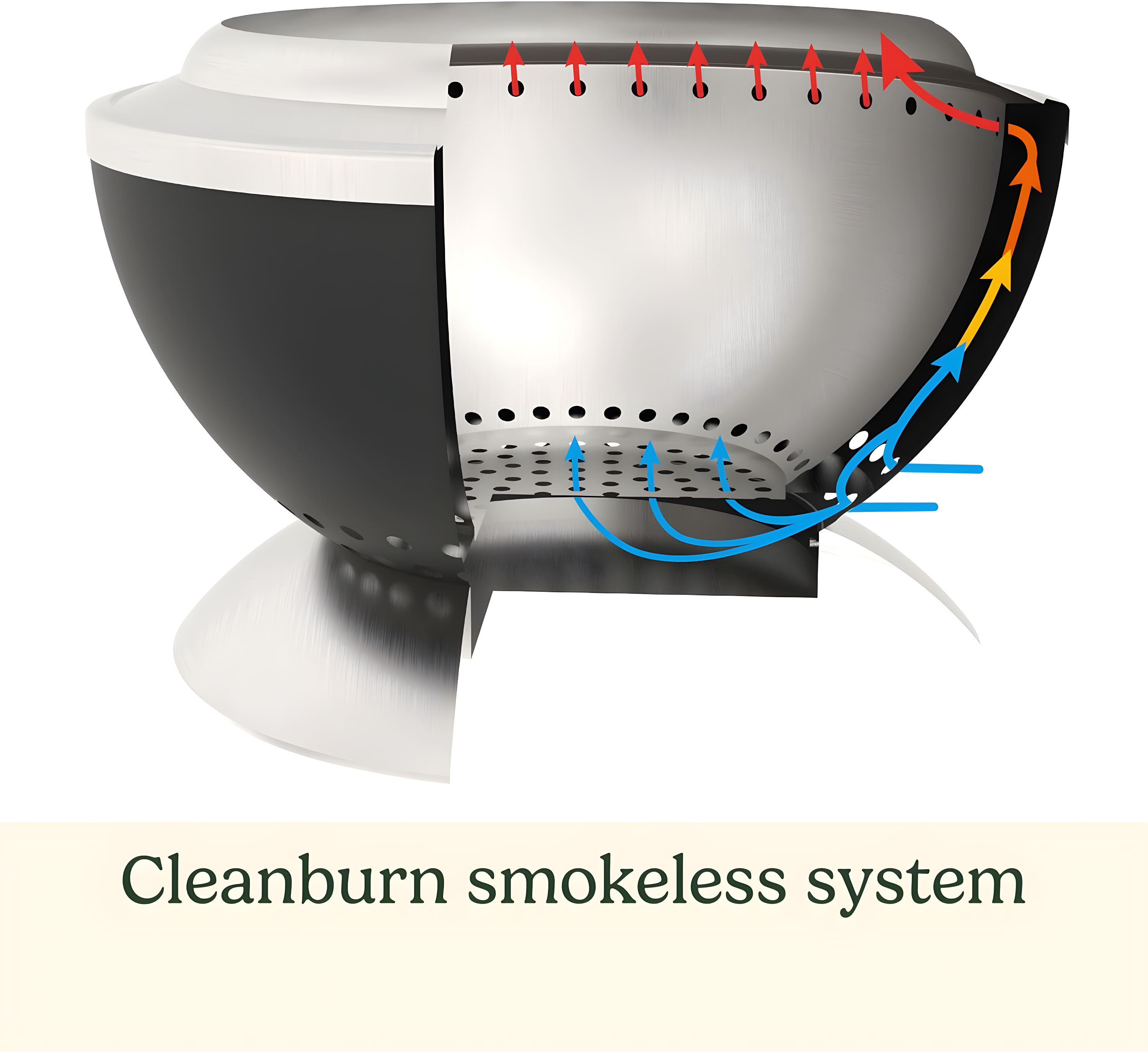 Cuisinart 24" Cleanburn Smokeless Fire Pit