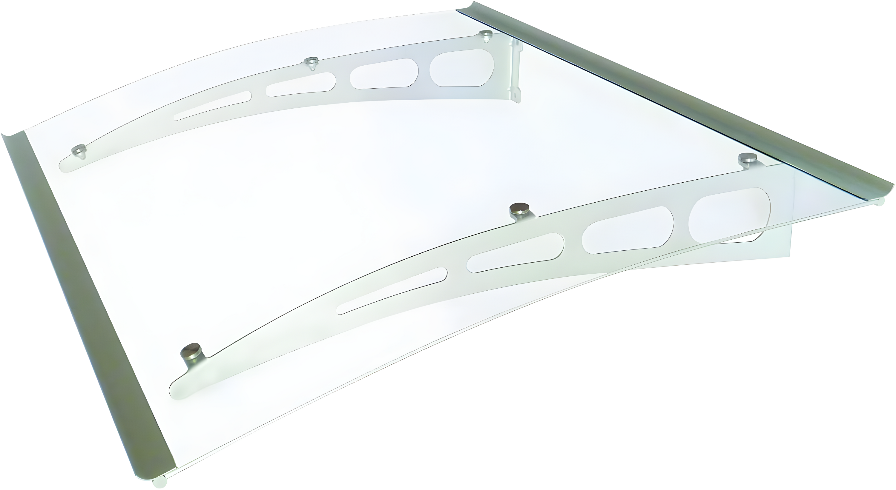 Advaning 7.9'' D Polycarbonate Cover Retractable Door / Window Awning