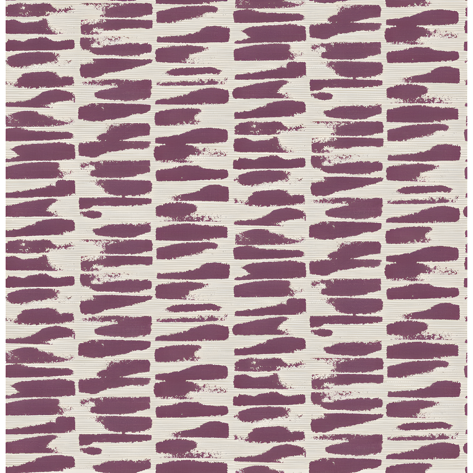 Purple and White Abstract Non-Pasted Washable Wallpaper