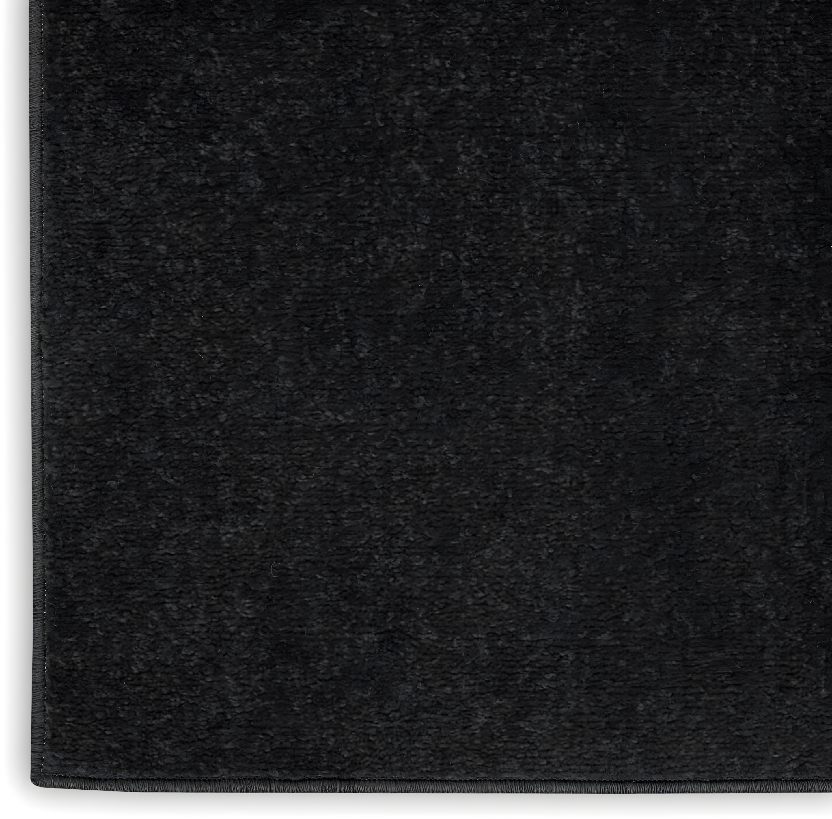 Nourison Essentials Easy Care Indoor Outdoor Area Rug - Black 7' x 10'