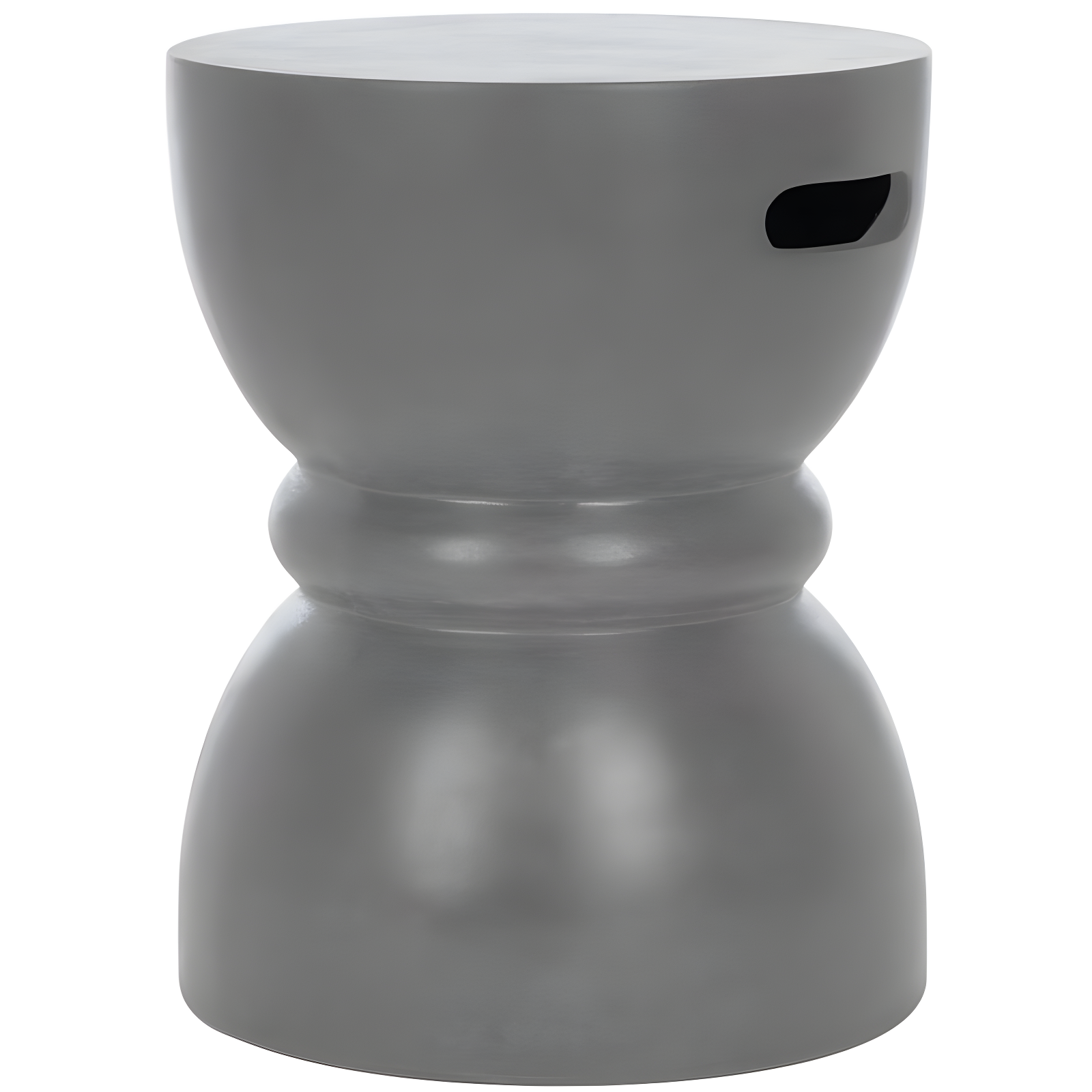 Haruki Accent Stool - Indoor/Outdoor - VNN1006 - Gray - Safavieh