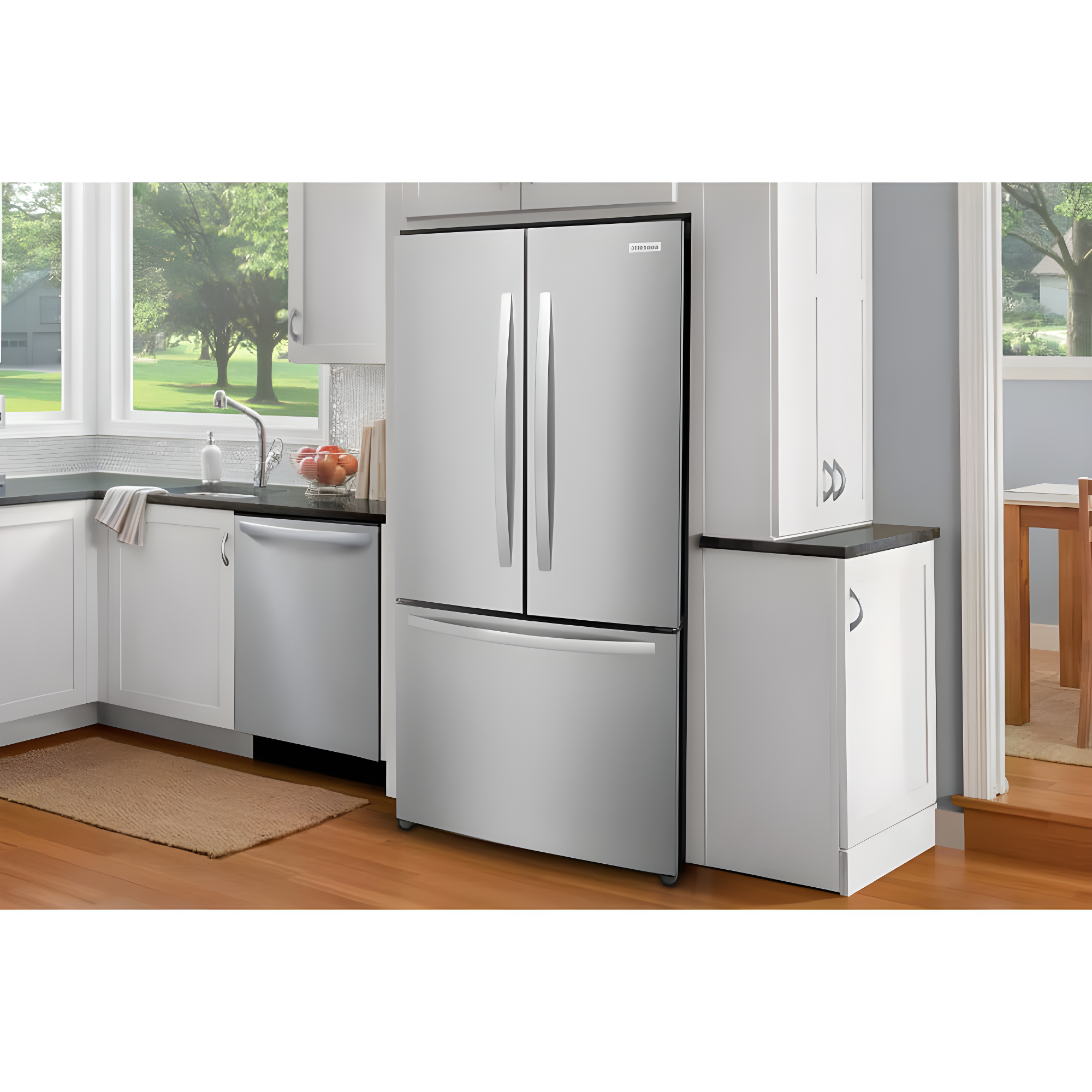 Frigidaire Frigidaire 17.6 Cu. Ft. Counter-Depth French Door Refrigerator FRFG1723AV