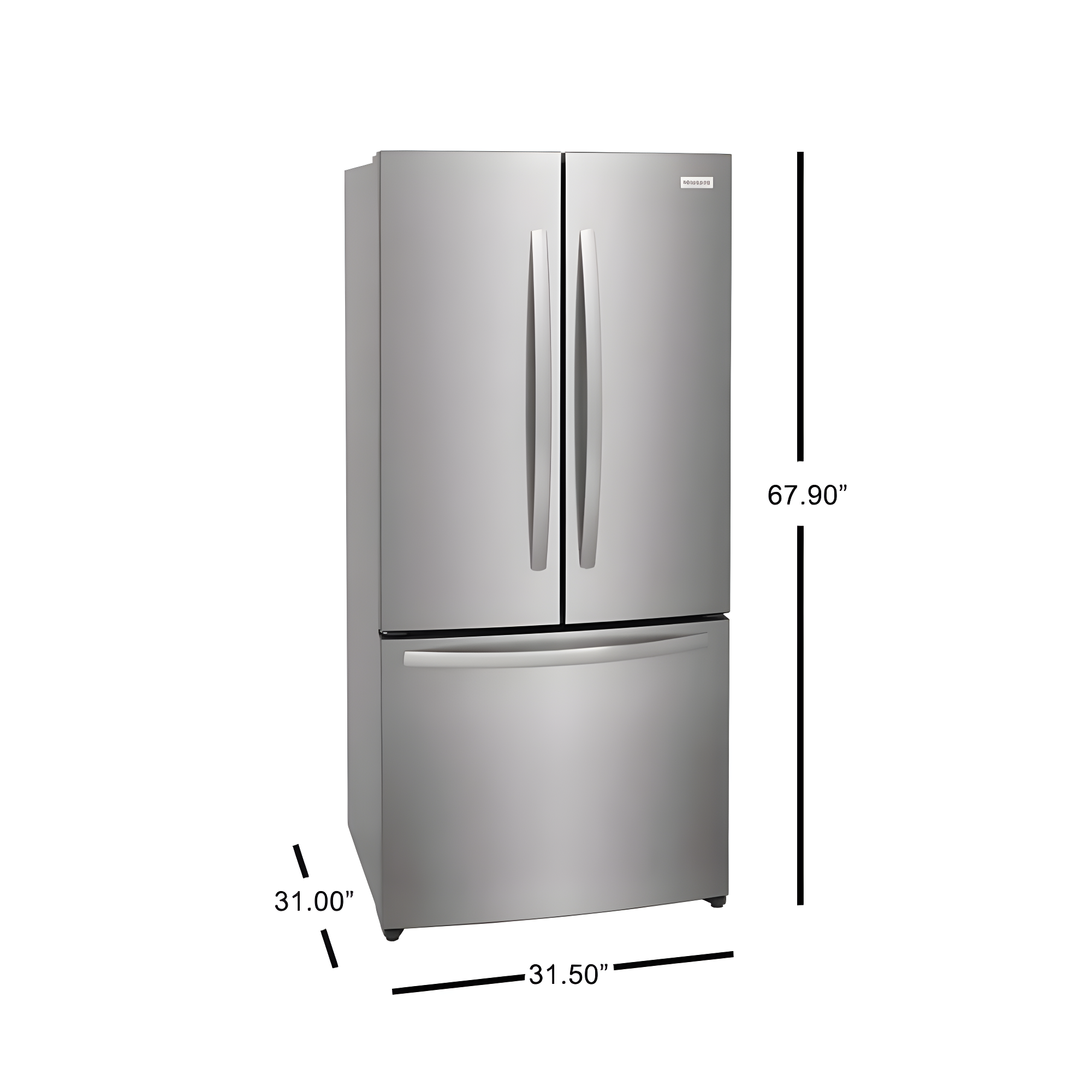 Frigidaire Frigidaire 17.6 Cu. Ft. Counter-Depth French Door Refrigerator FRFG1723AV
