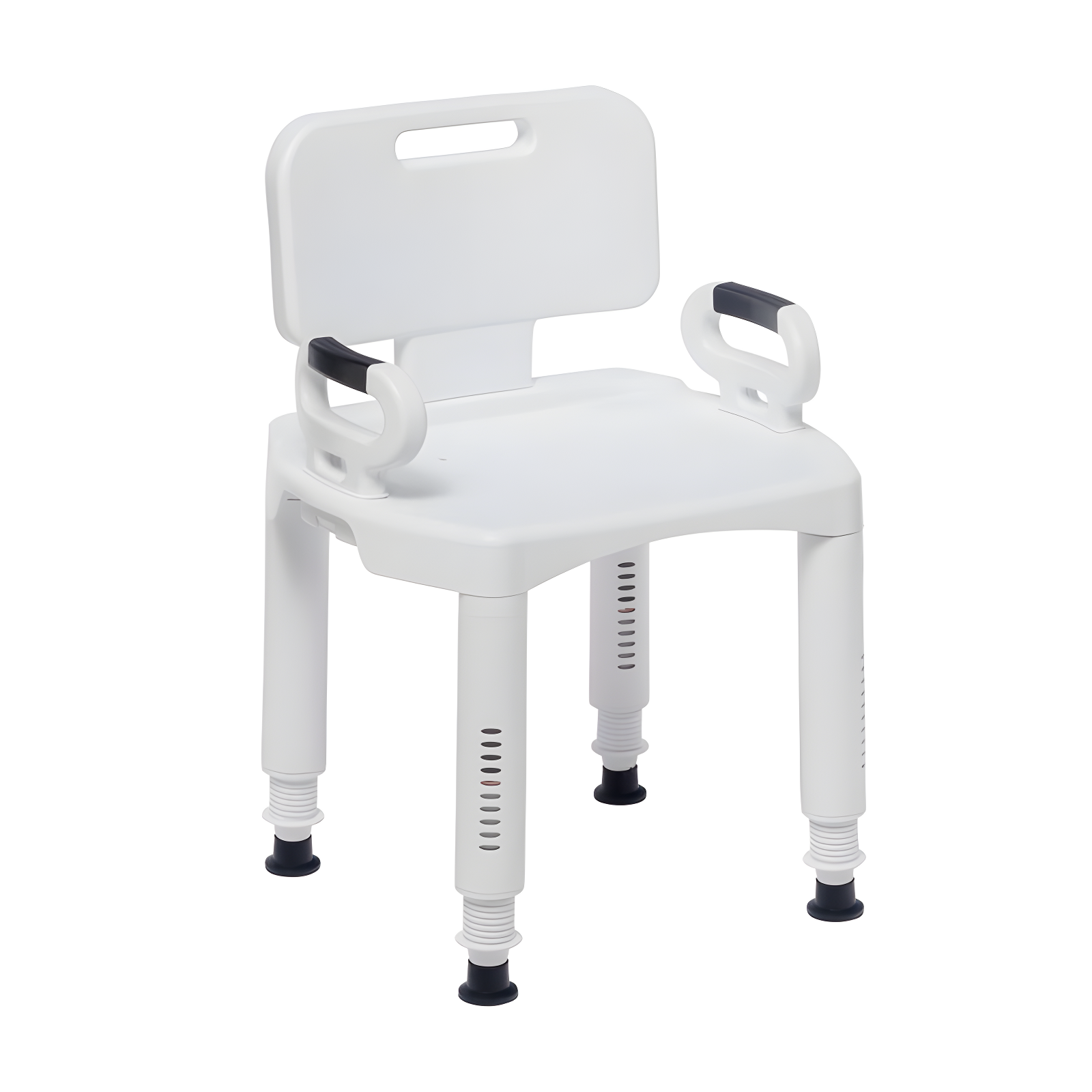 Drive Medical RTL12505 Premium Series Shower Chair with Back and Arms