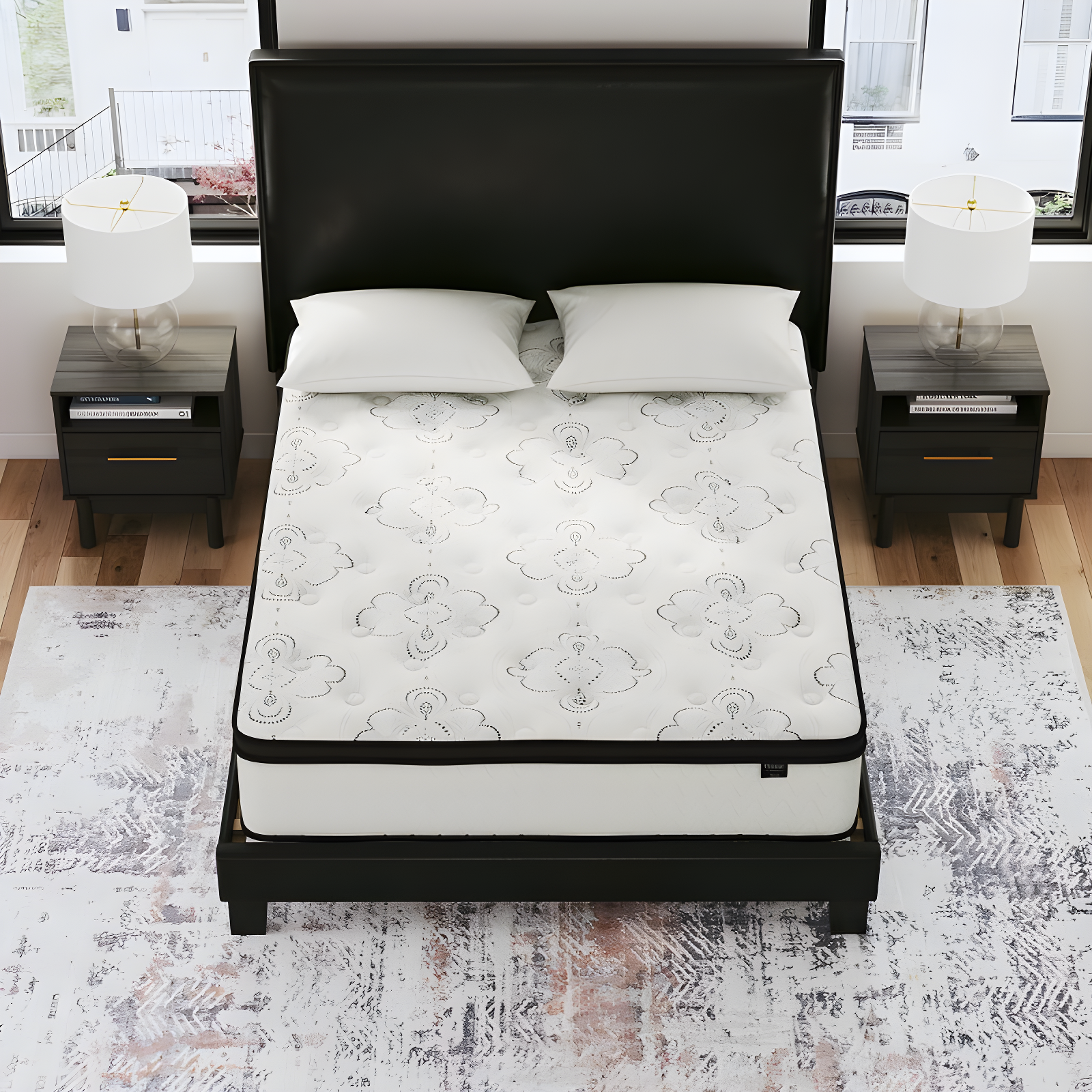 Chime 12" Ultra Plush Hybrid Mattress