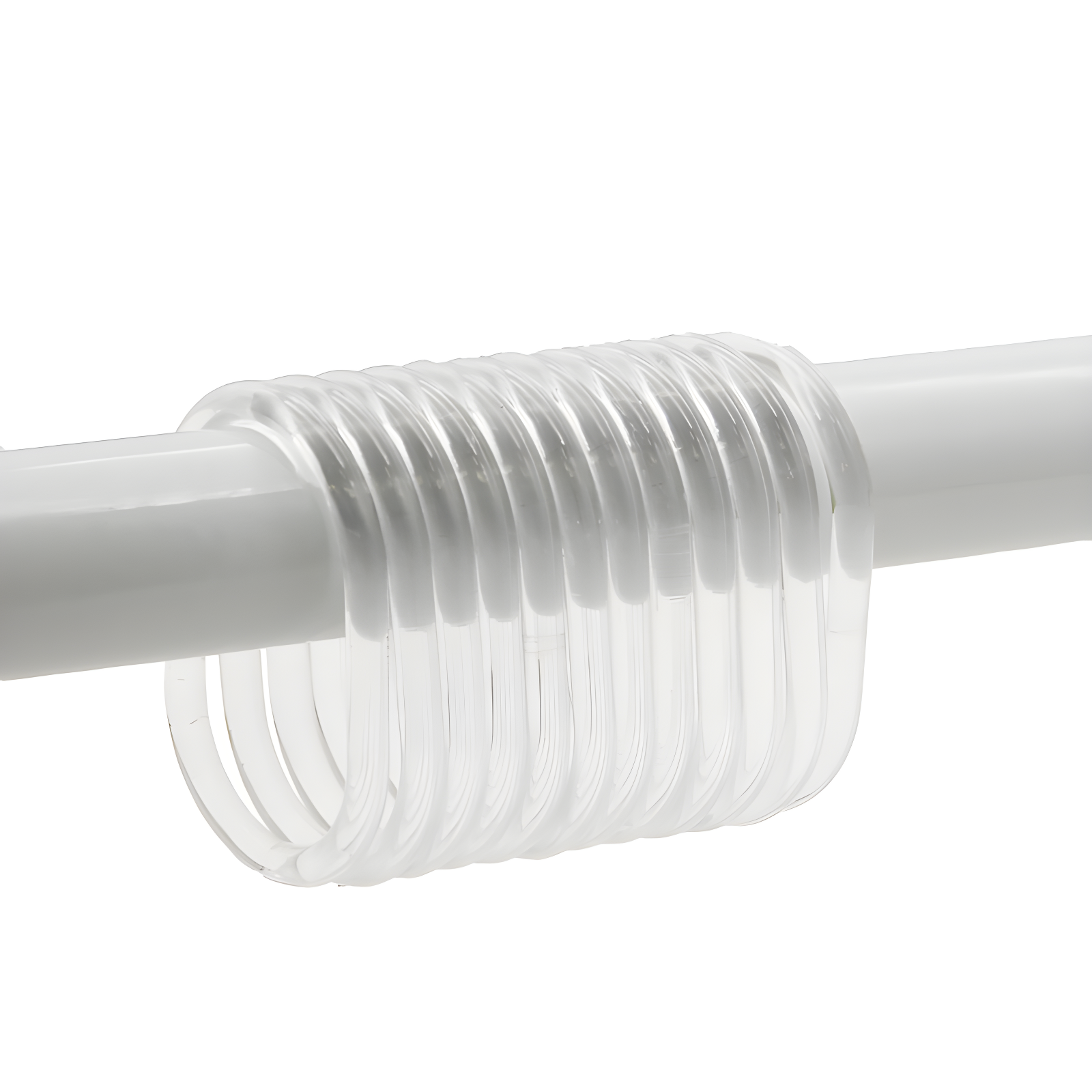 Evideco Solid Plastic Shower Curtain Hooks Rings & Reviews | Wayfair