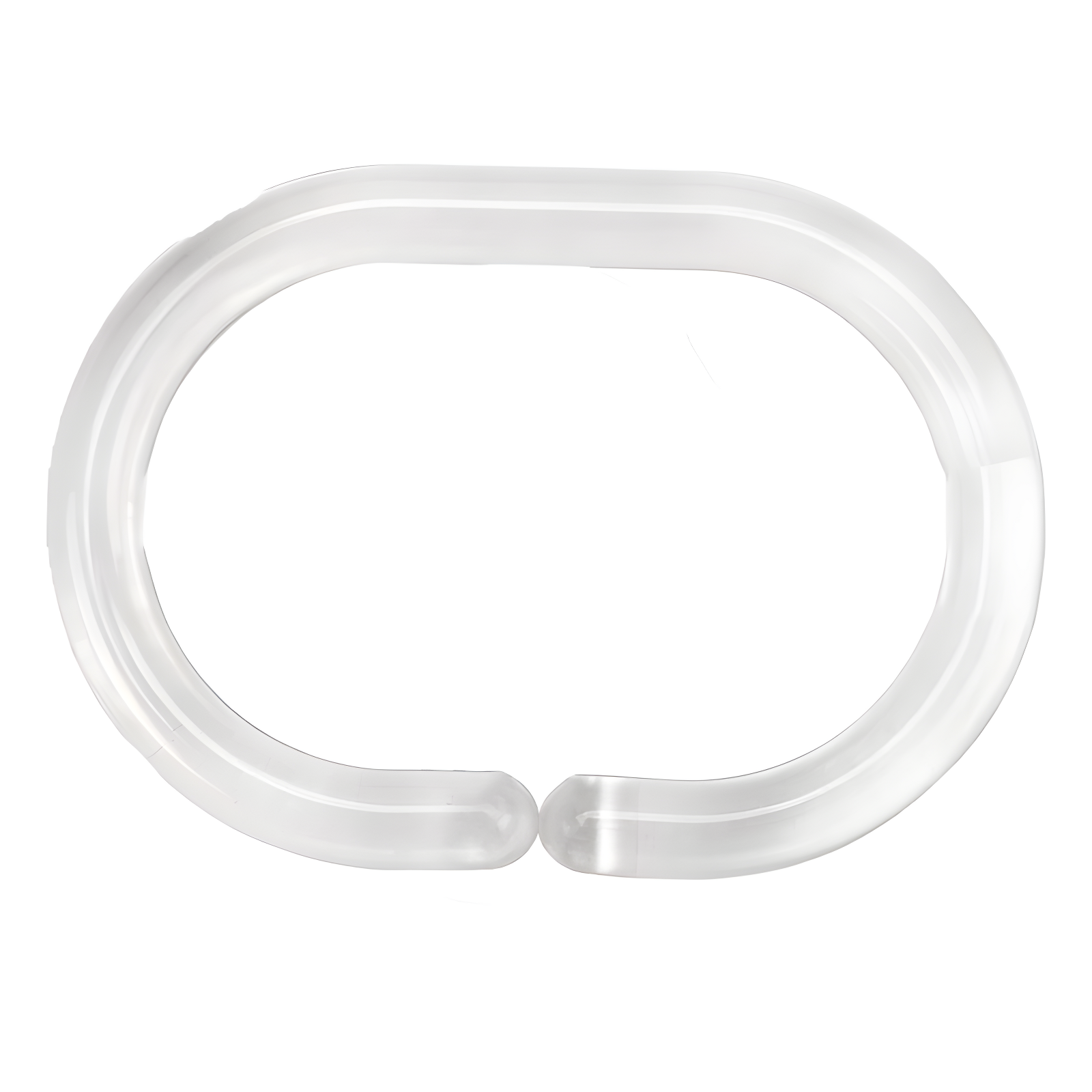 Evideco Solid Plastic Shower Curtain Hooks Rings & Reviews | Wayfair