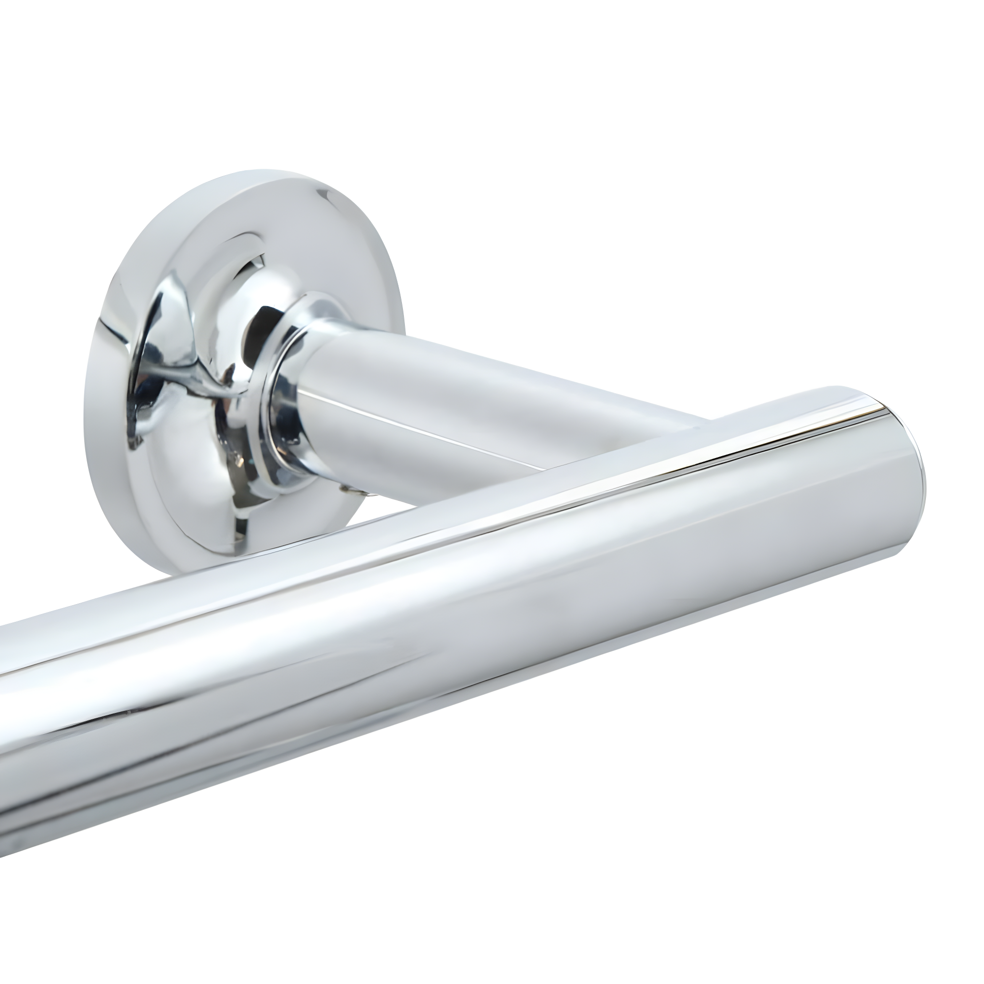Purist® 24" Wall Mounted Round Towel Bar, Metal Wall-Mounted Towel Holder