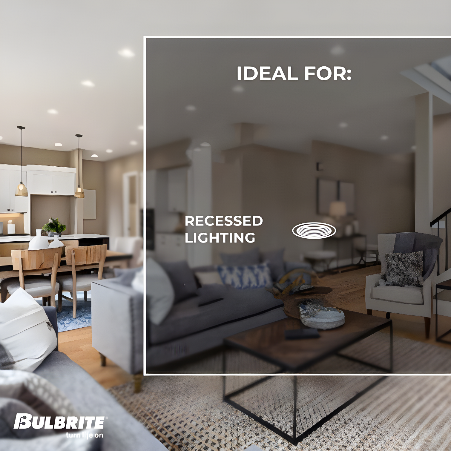 14 Watt Adjustable 5/6" Integrated LED Recessed Downlight with E26 Quick Connect Adapter