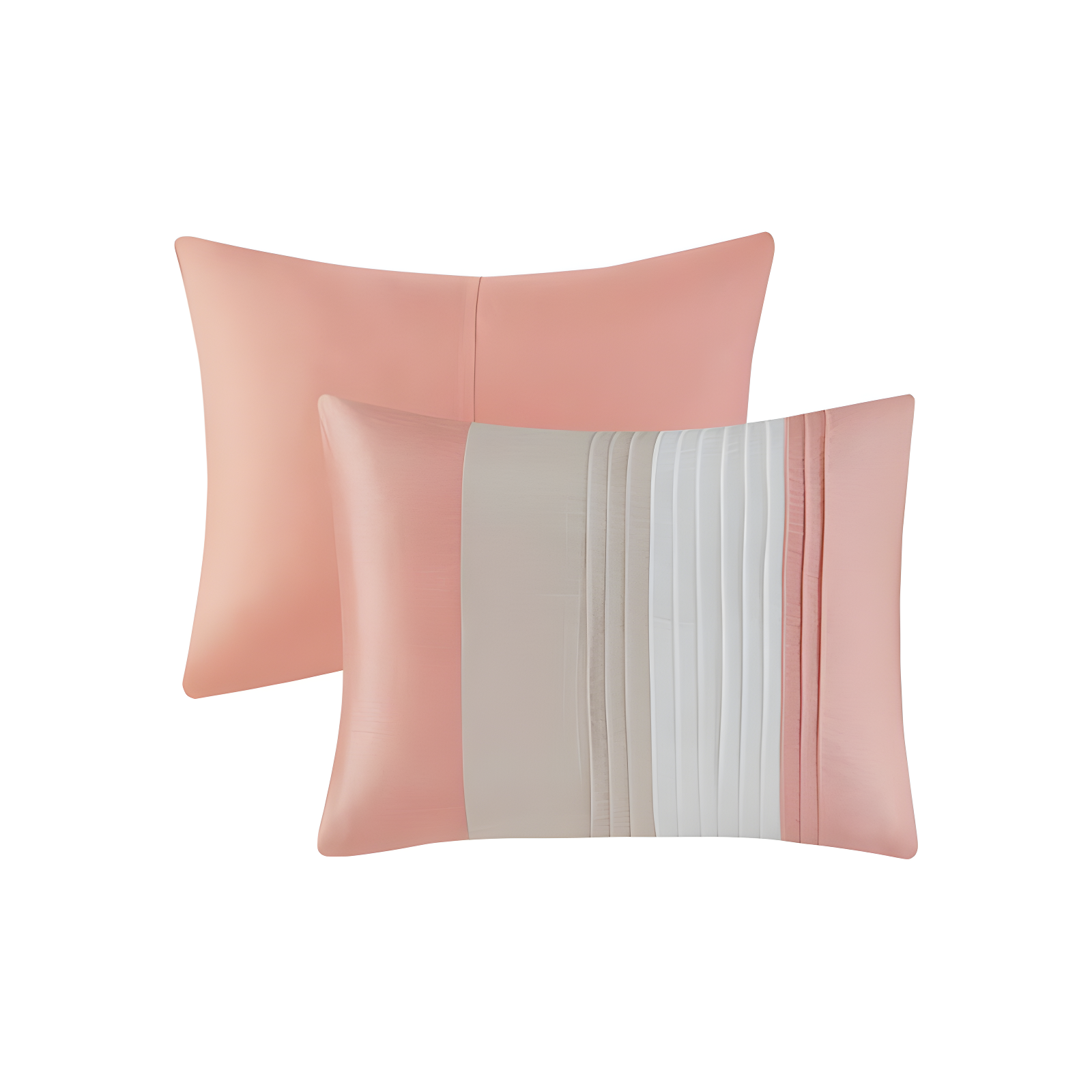 Madison Park Amherst 7 Piece Striped and Pleated Comforter Set & Reviews | Wayfair