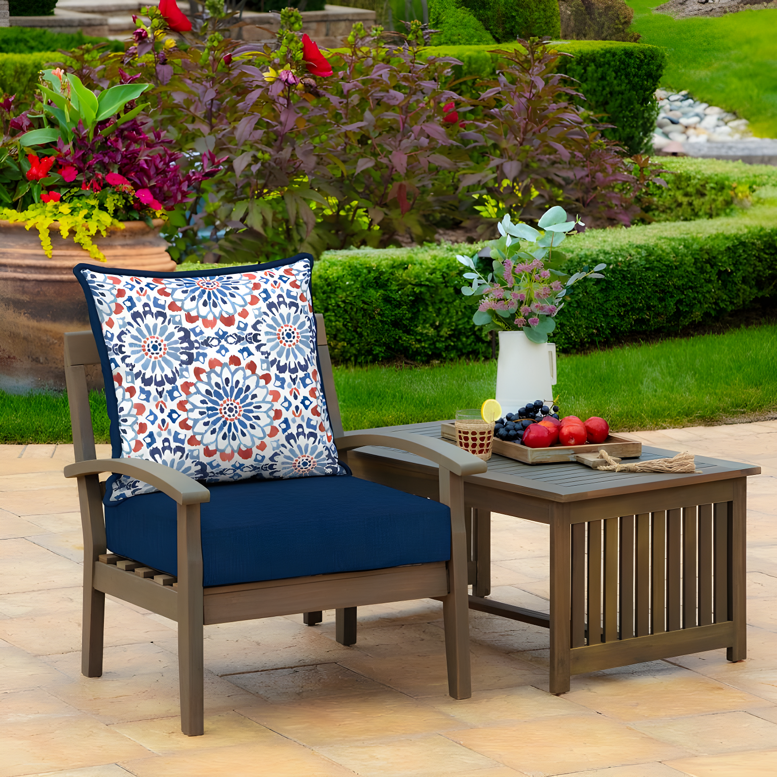 Outdoor Lounge Chair Cushion