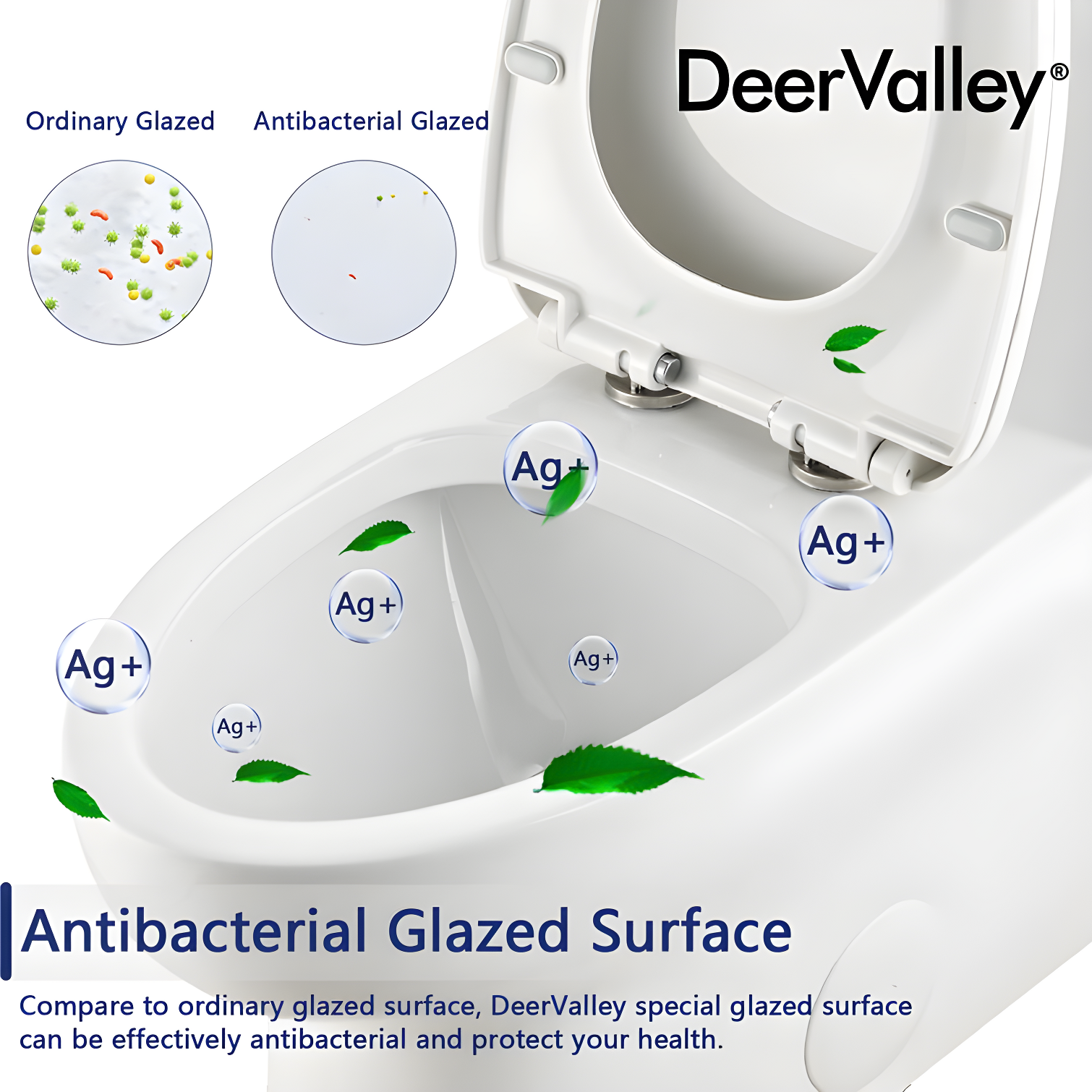 Ally Standard Bathroom Toielt, Modern Toilet with Comfort Chair Height Floor Mounted(Seat Included)