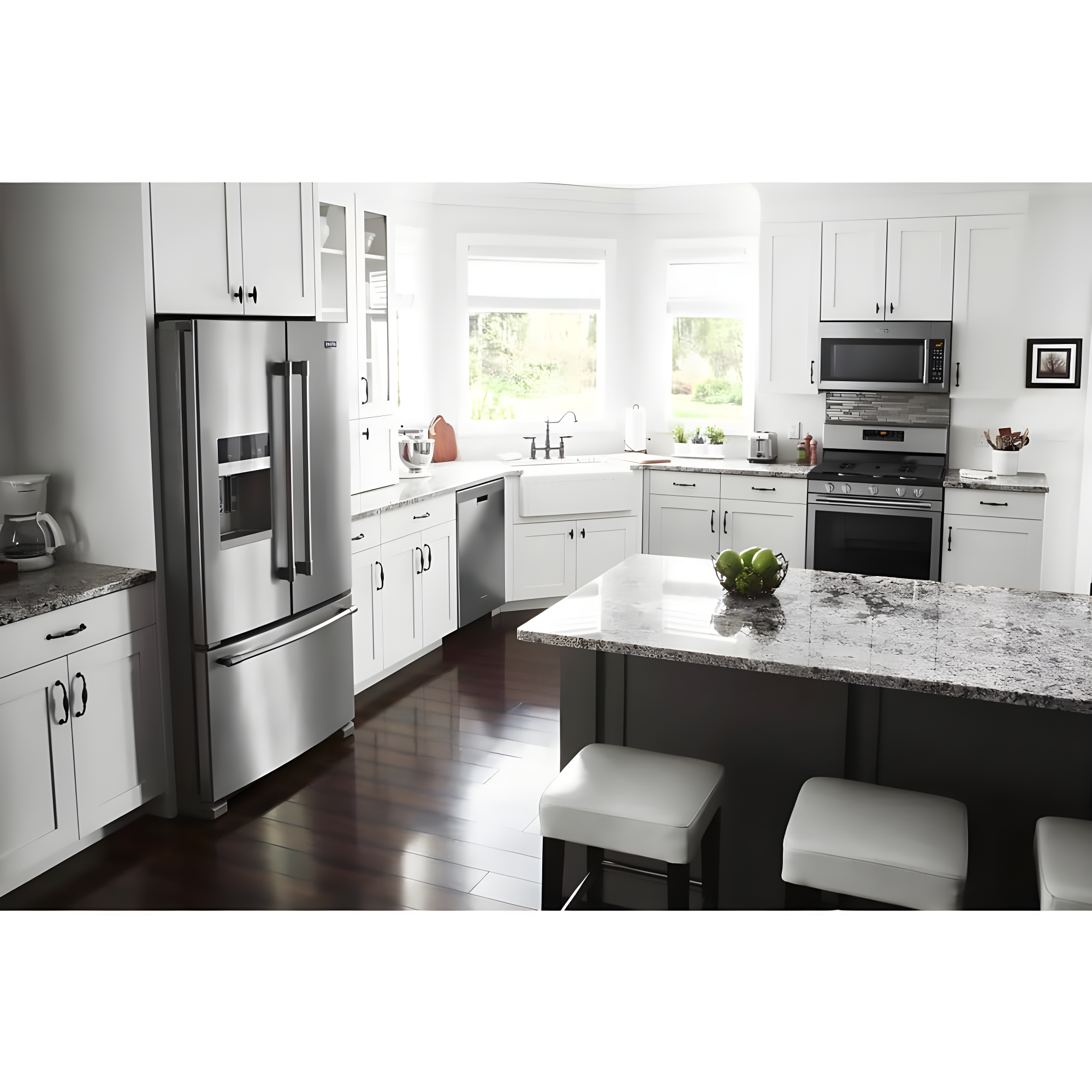 MAYTAG MFI2570FEZ french door freestanding refrigerator