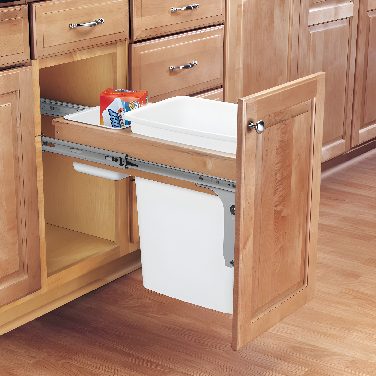 Rev-A-Shelf Rev-A-Shelf Single Pullout Top Mount Trash Can