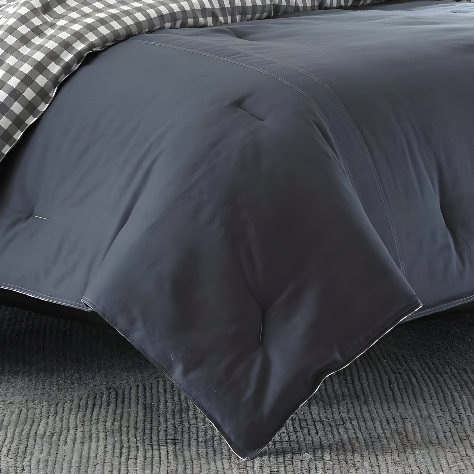 Eddie Bauer Eddie Bauer Kingston Navy Cotton Reversible Comforter Set