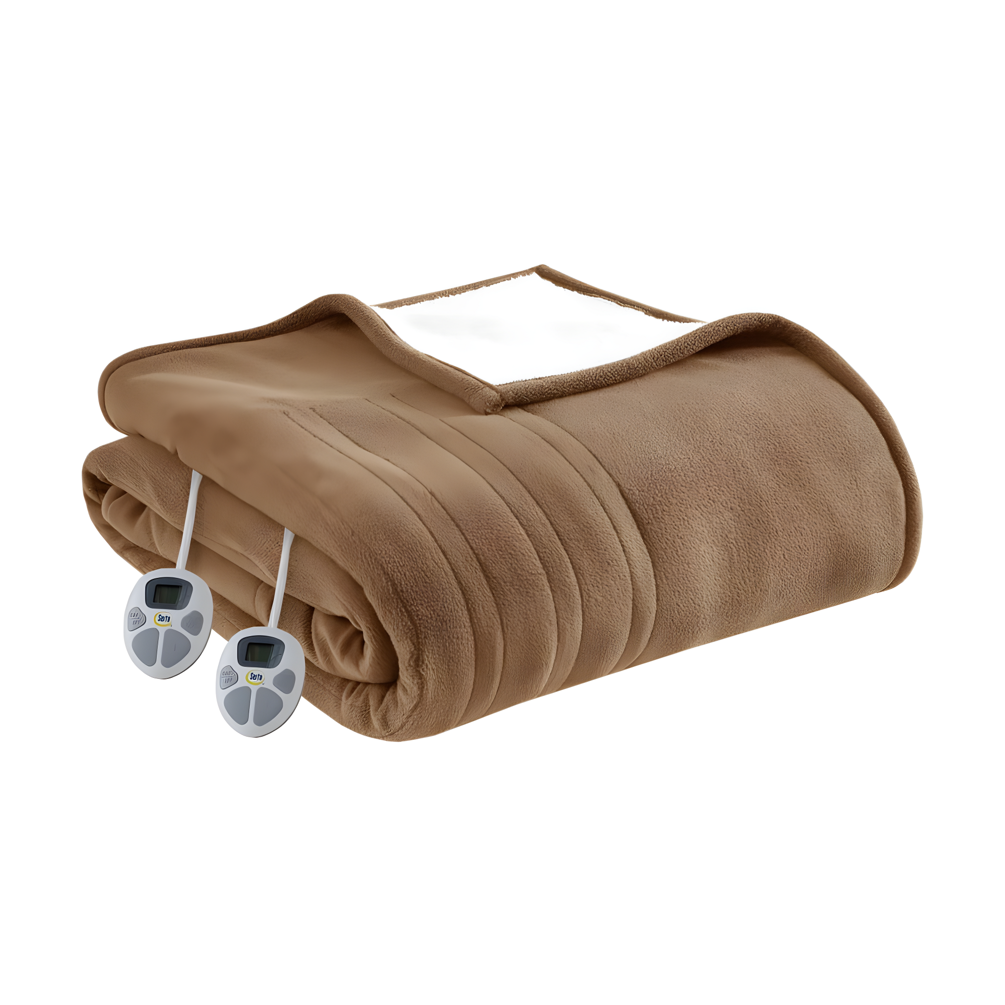 Serta Fleece to Sherpa Heated Blanket