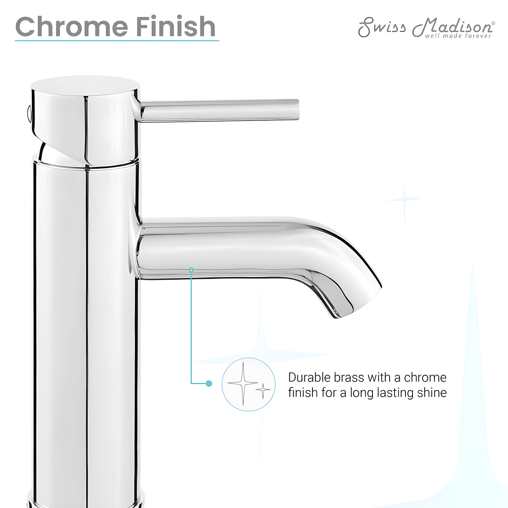 Ivy Single Hole, Single-Handle, Bathroom Faucet