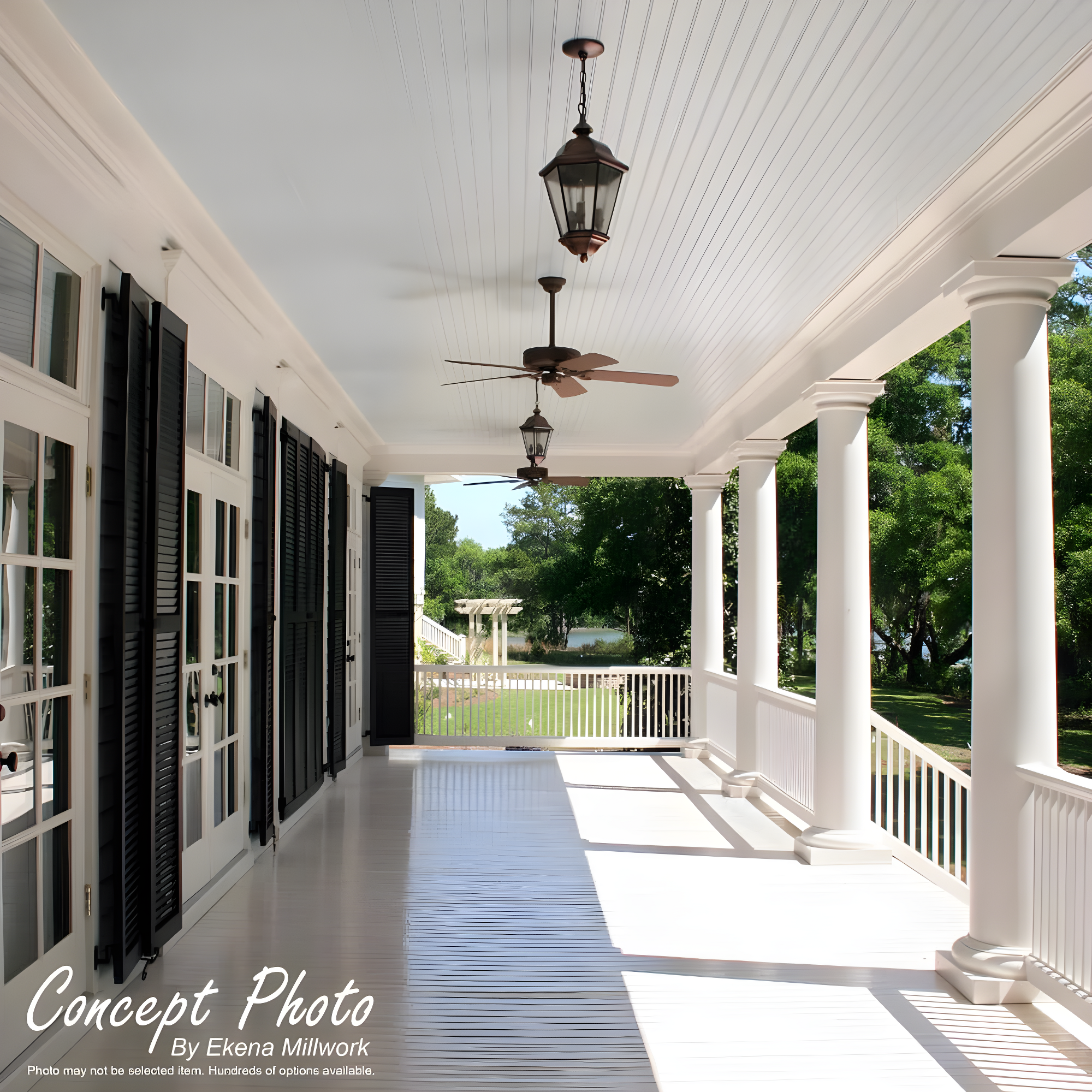 3'' H x 96'' W x 2.125'' D Plastic Crown