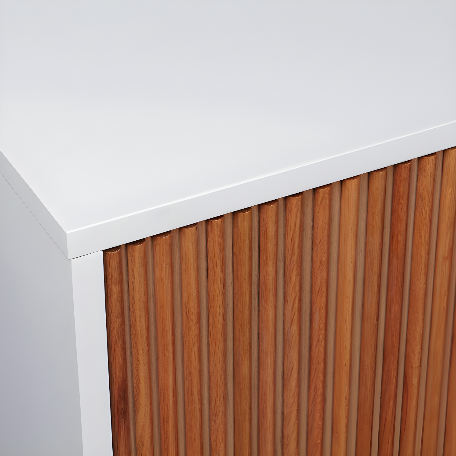 Modern Ember Emory Smart Electric Fireplace Tv Stand | 42” Firebox Heater | With Wi-fi App