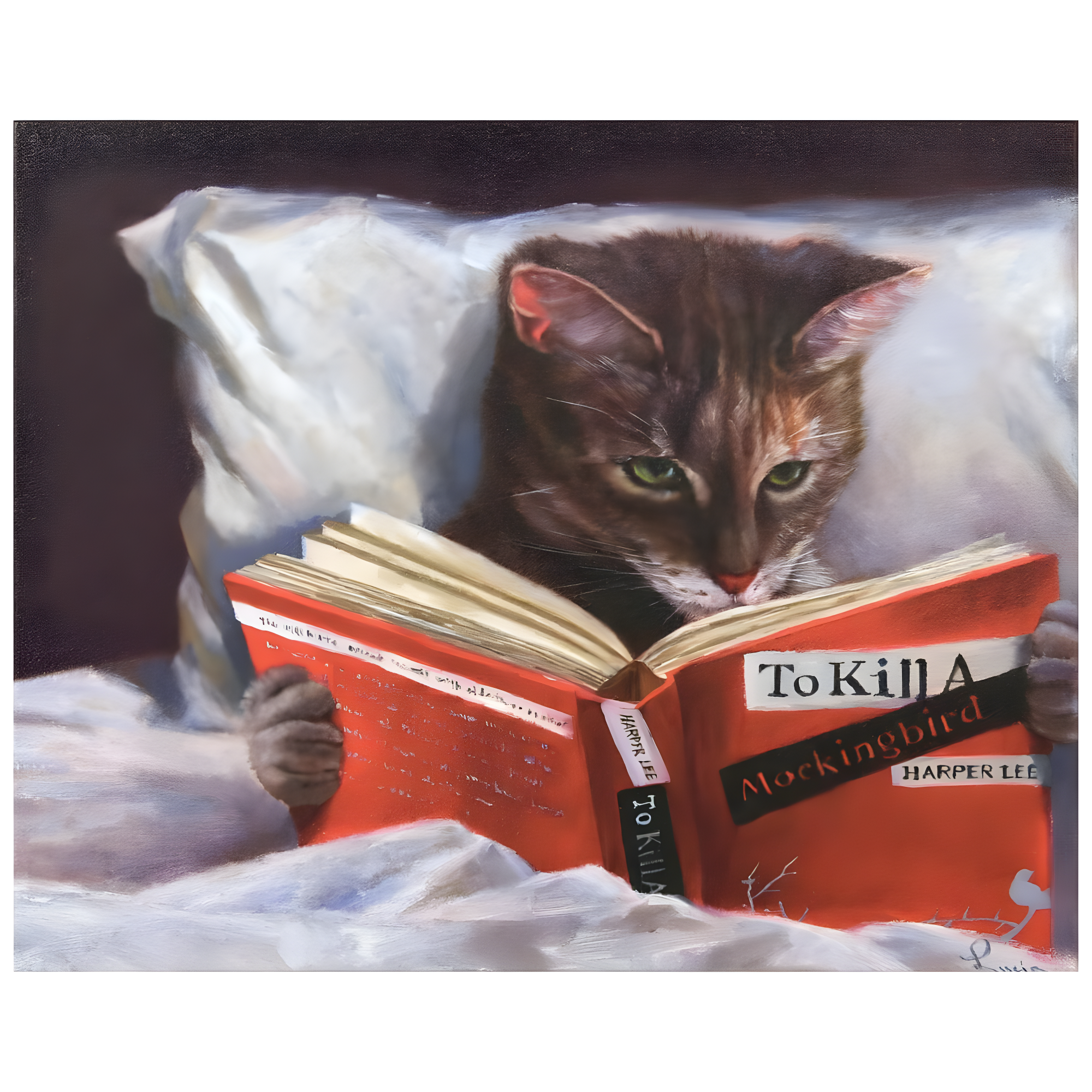 Winston Porter " Late Night Thriller " by Lucia Heffernan Painting Print