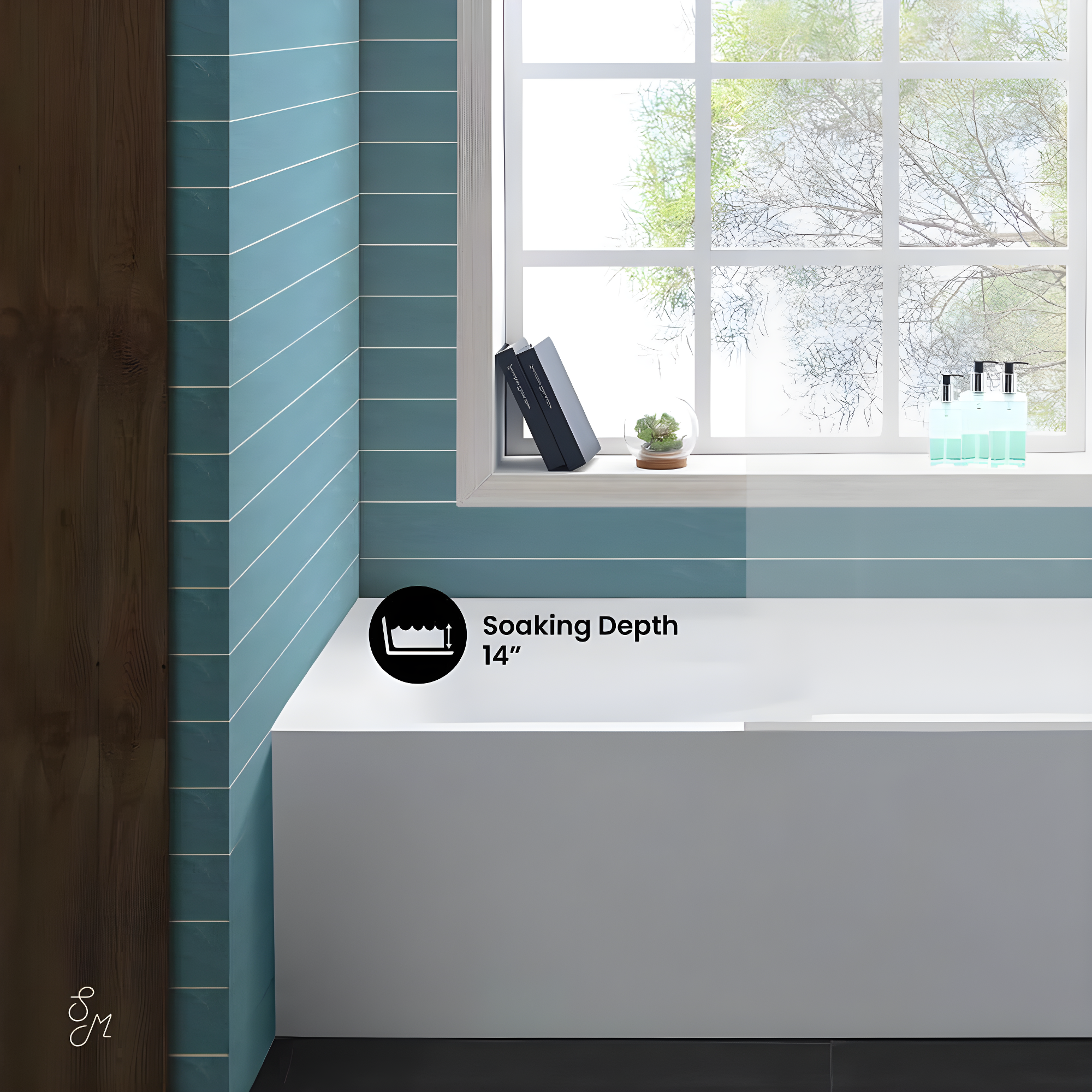 Voltaire 60" x 30" Alcove Bathtub with Apron
