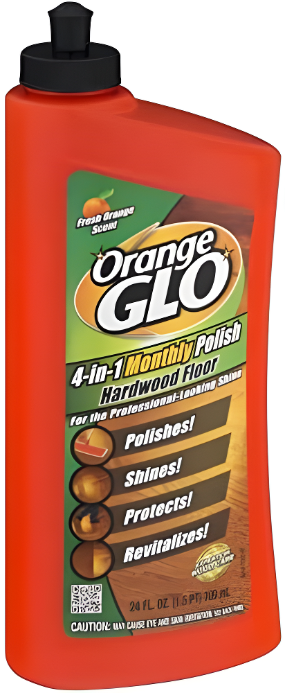 Orange Glo 4-in-1 Monthly Hardwood Floor Polish Orange Scent - 24 fl oz