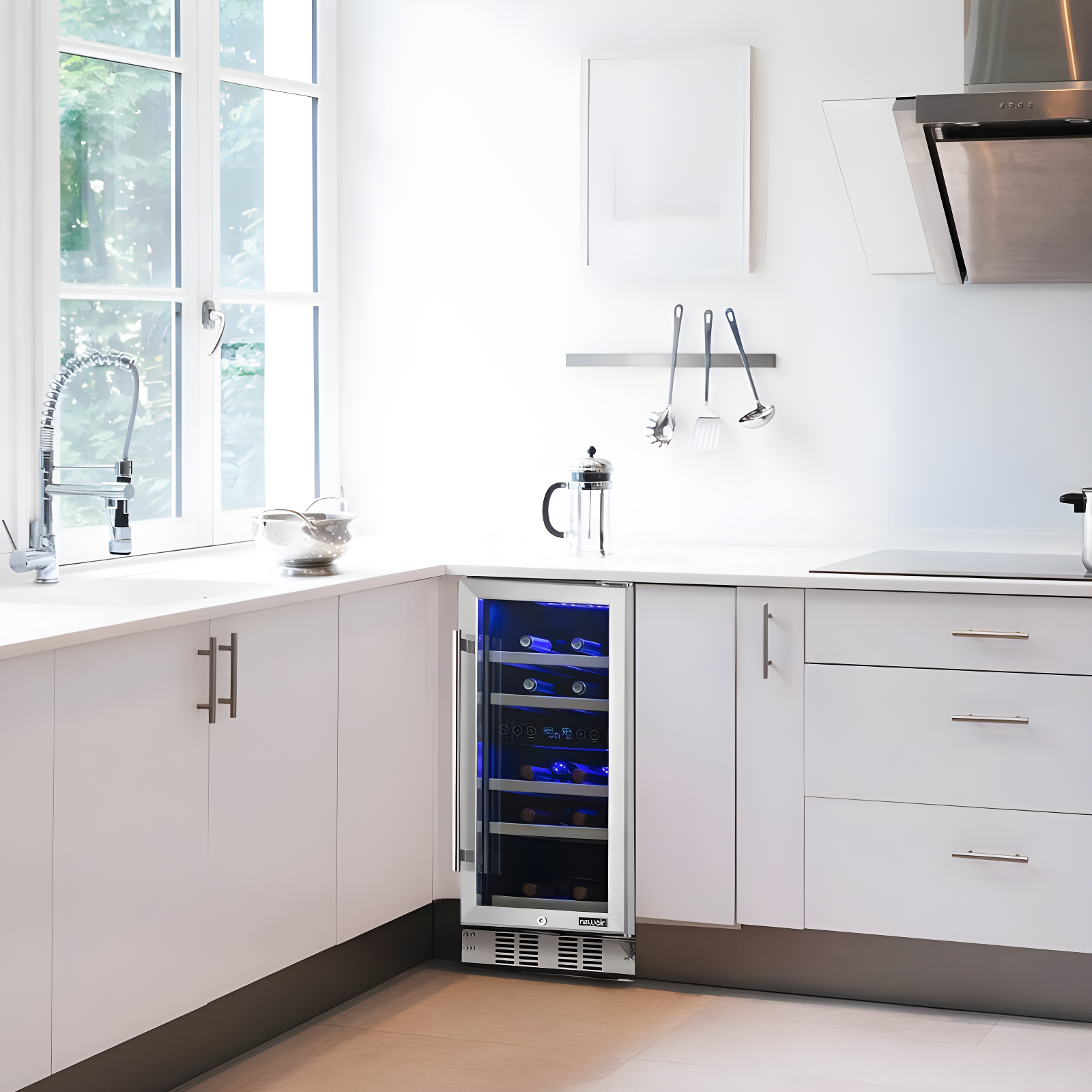 29 Bottle Dual Zone Built-In Wine Refrigerator