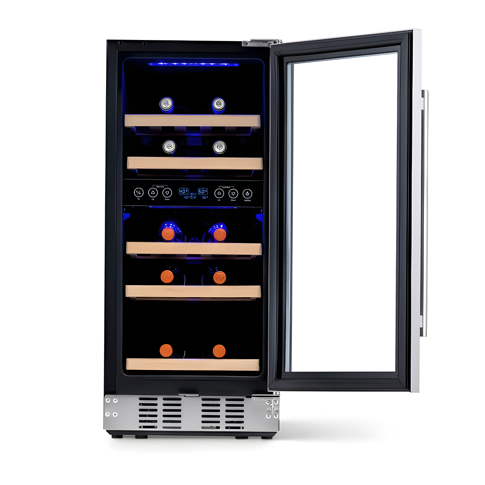 29 Bottle Dual Zone Built-In Wine Refrigerator