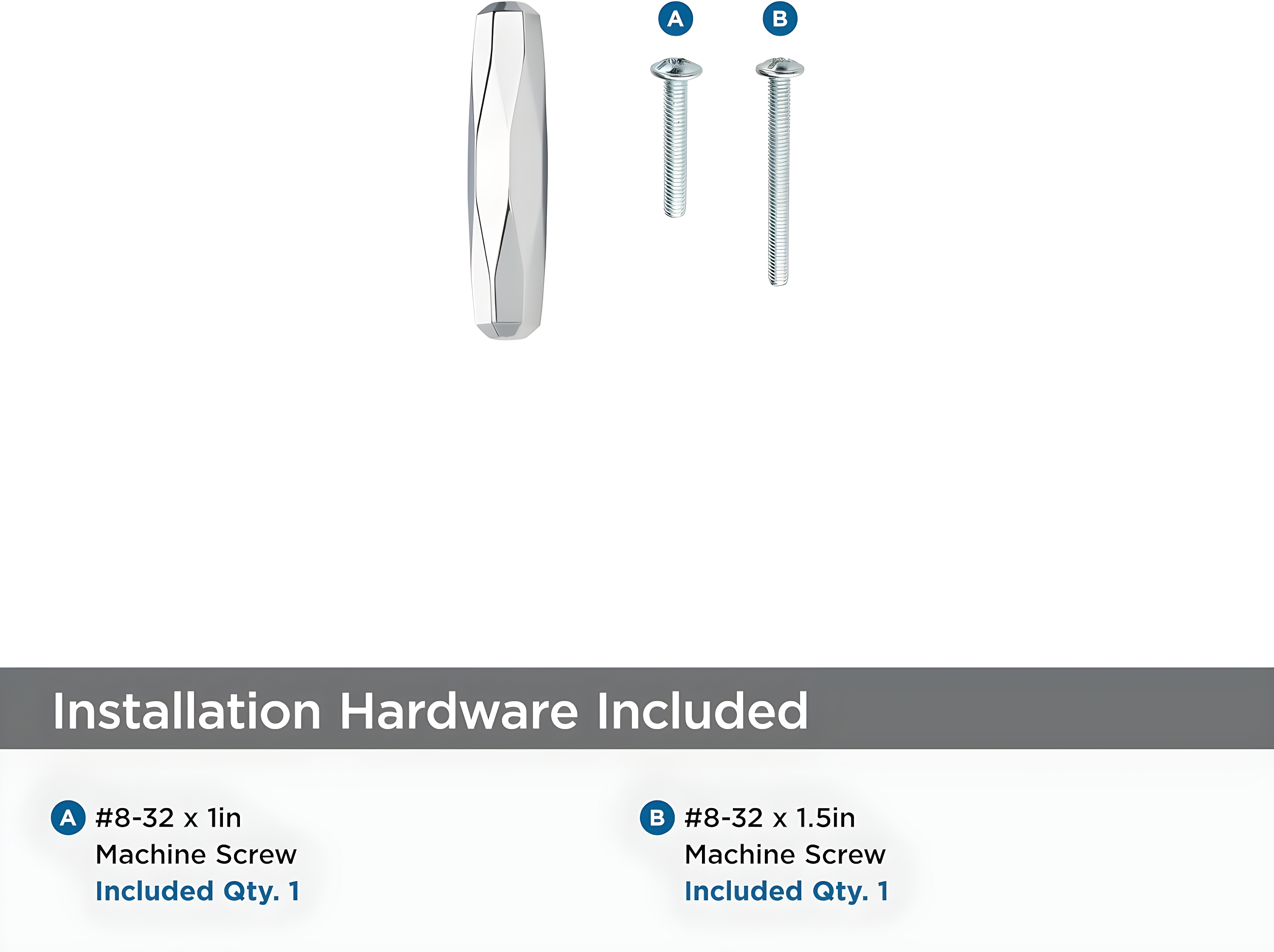 St. Vincent 1 7/16" Length Bar Knob