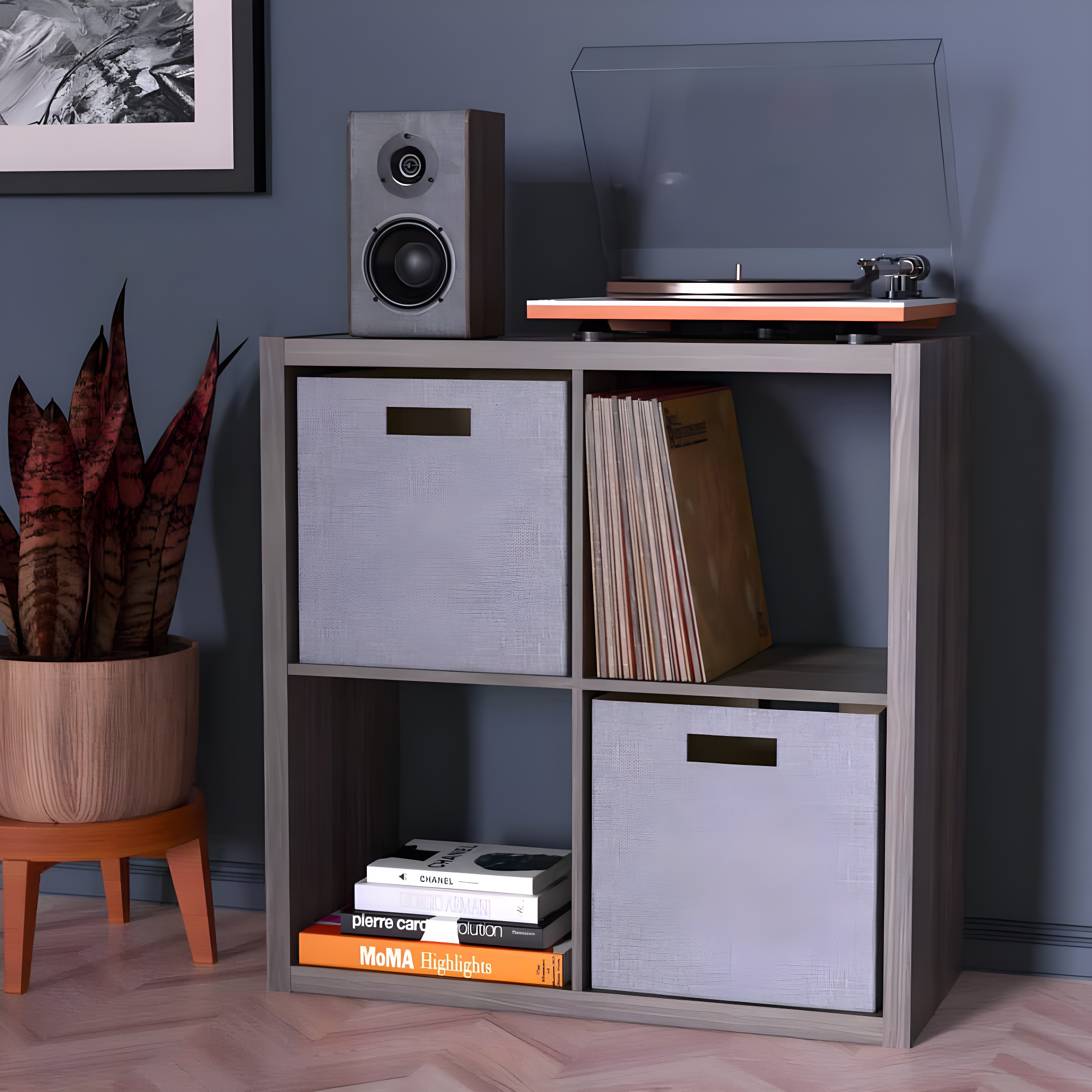 Decorative Storage Fabric Bin