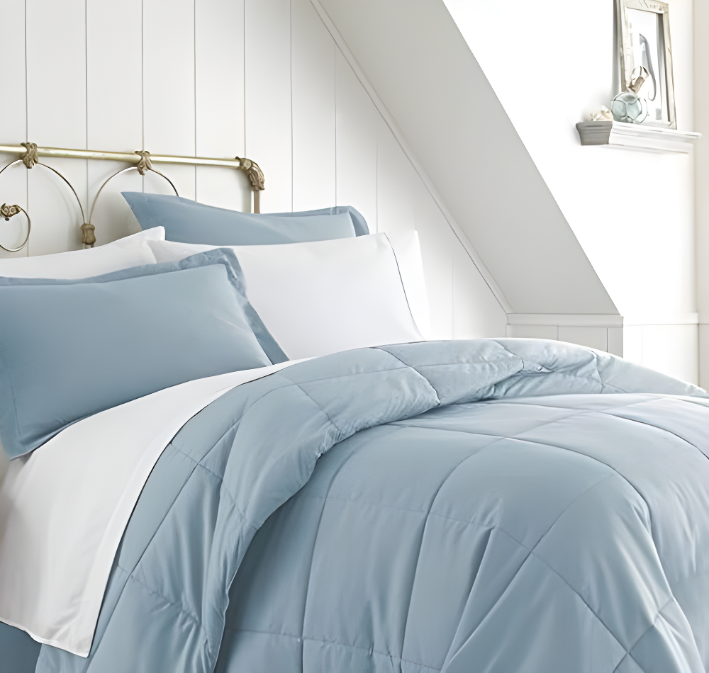 IEnjoy Home Simply Soft Microfiber Complete Bedding Set
