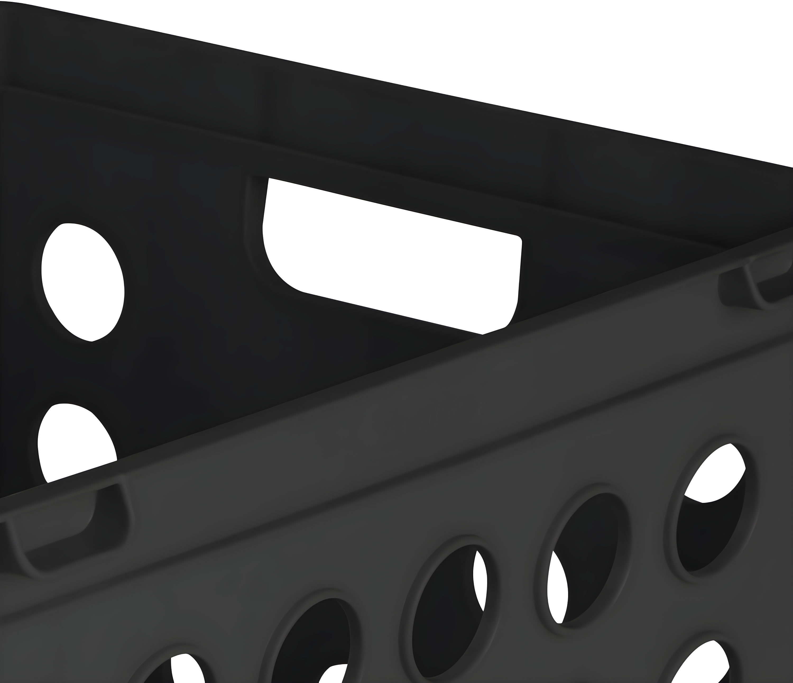 Sterilite File Crate, Versatile Plastic Bin, Letter or Legal-Sized File Storage, Black