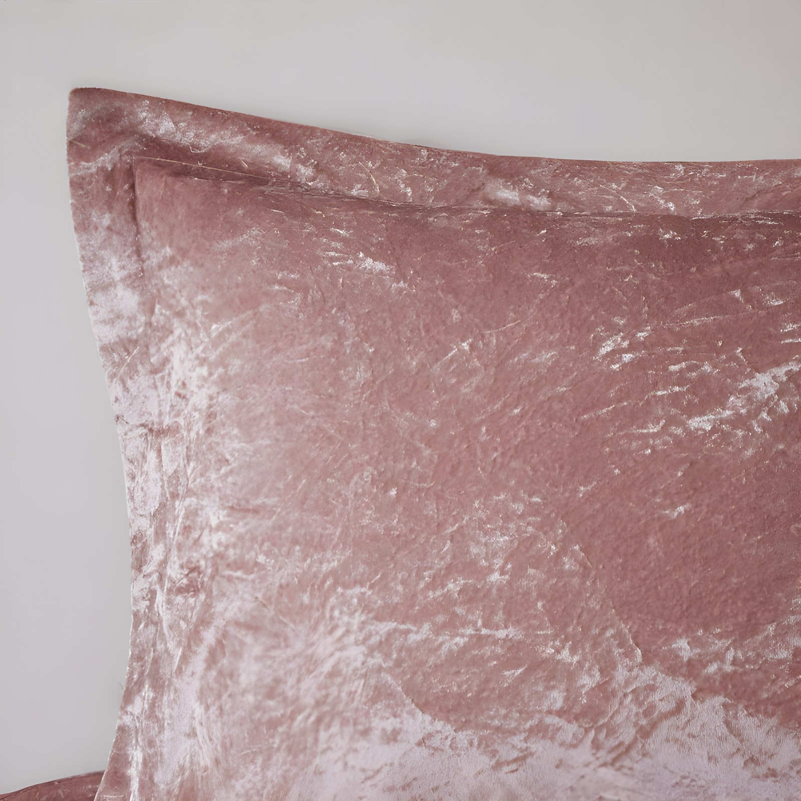 Felicia Crushed Velvet Comforter Set with Throw Pillow