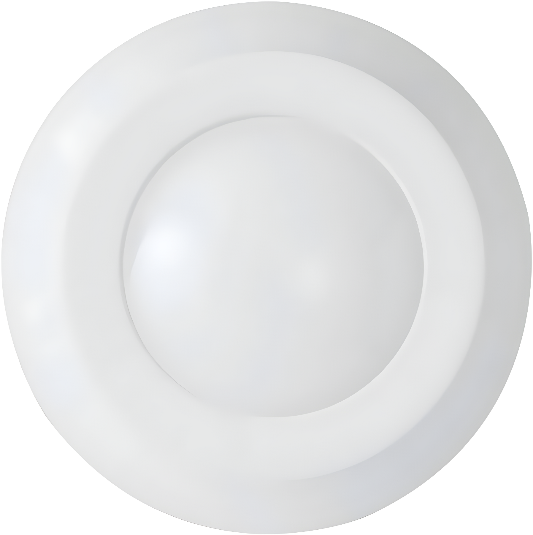 4'' White LED Shower Recessed Trim