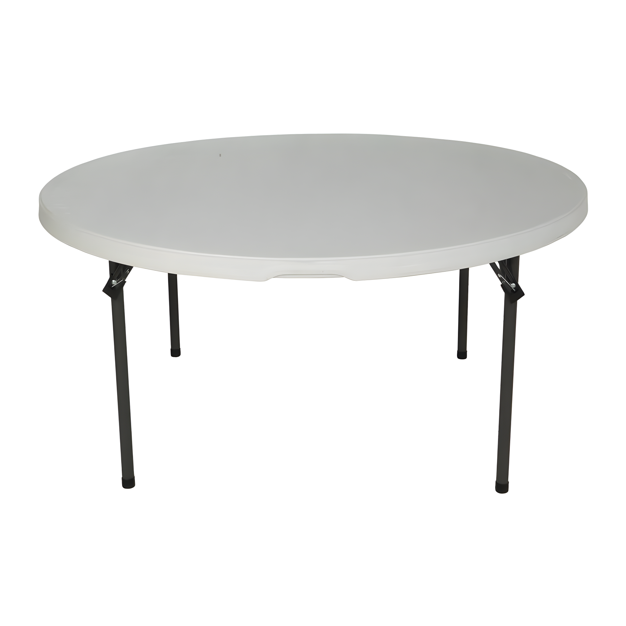 Lifetime 60 inch Round Folding Table, Indoor/Outdoor Commercial Grade, Almond (280435)
