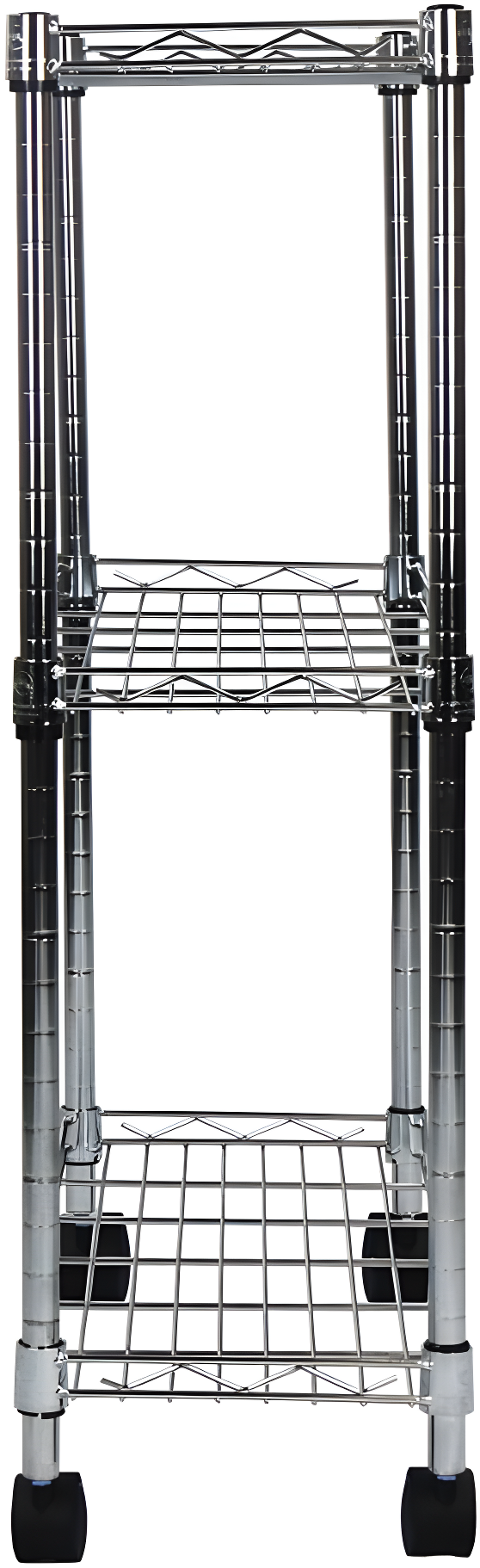 Oceanstar 3-Tier Shelving All-Purpose Utility Cart
