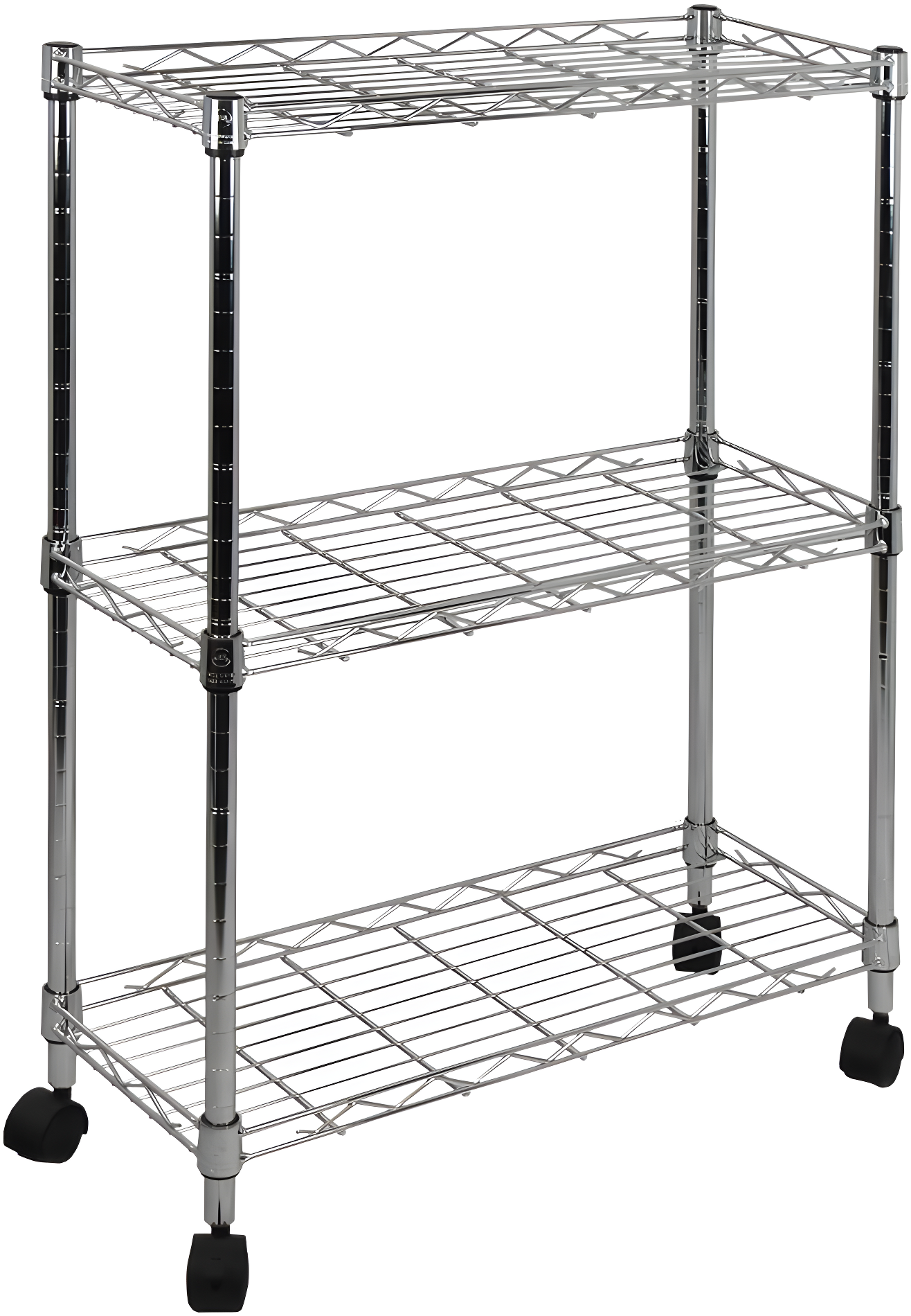 Oceanstar 3-Tier Shelving All-Purpose Utility Cart