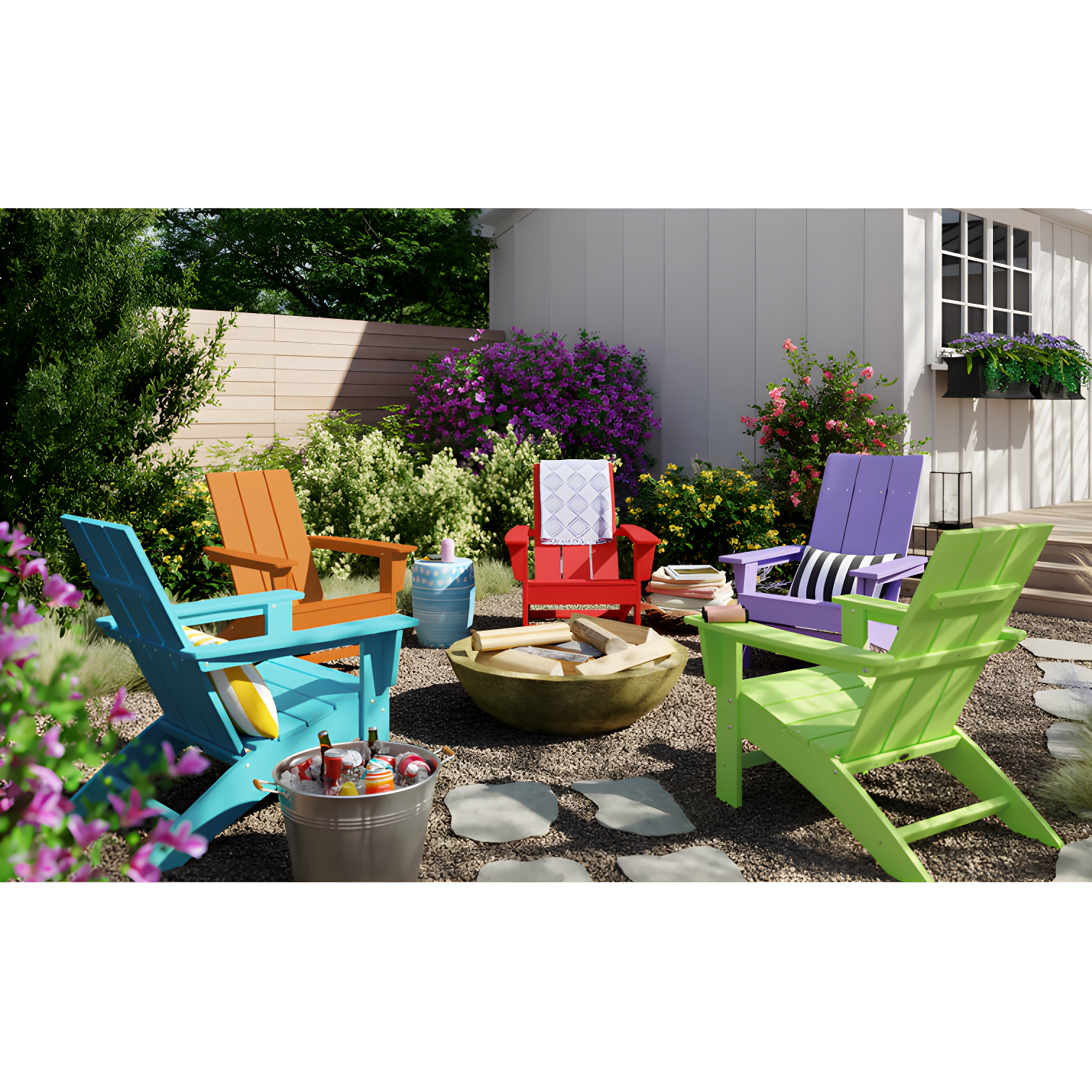 Modern Adirondack Outdoor Adirondack Chair