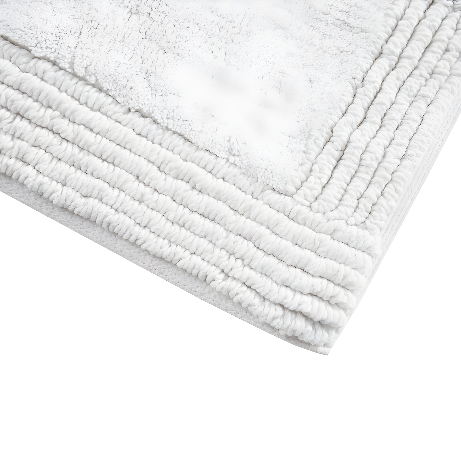 Splendor 100% Cotton Tufted 3000 GSM Reversible Bath Rug