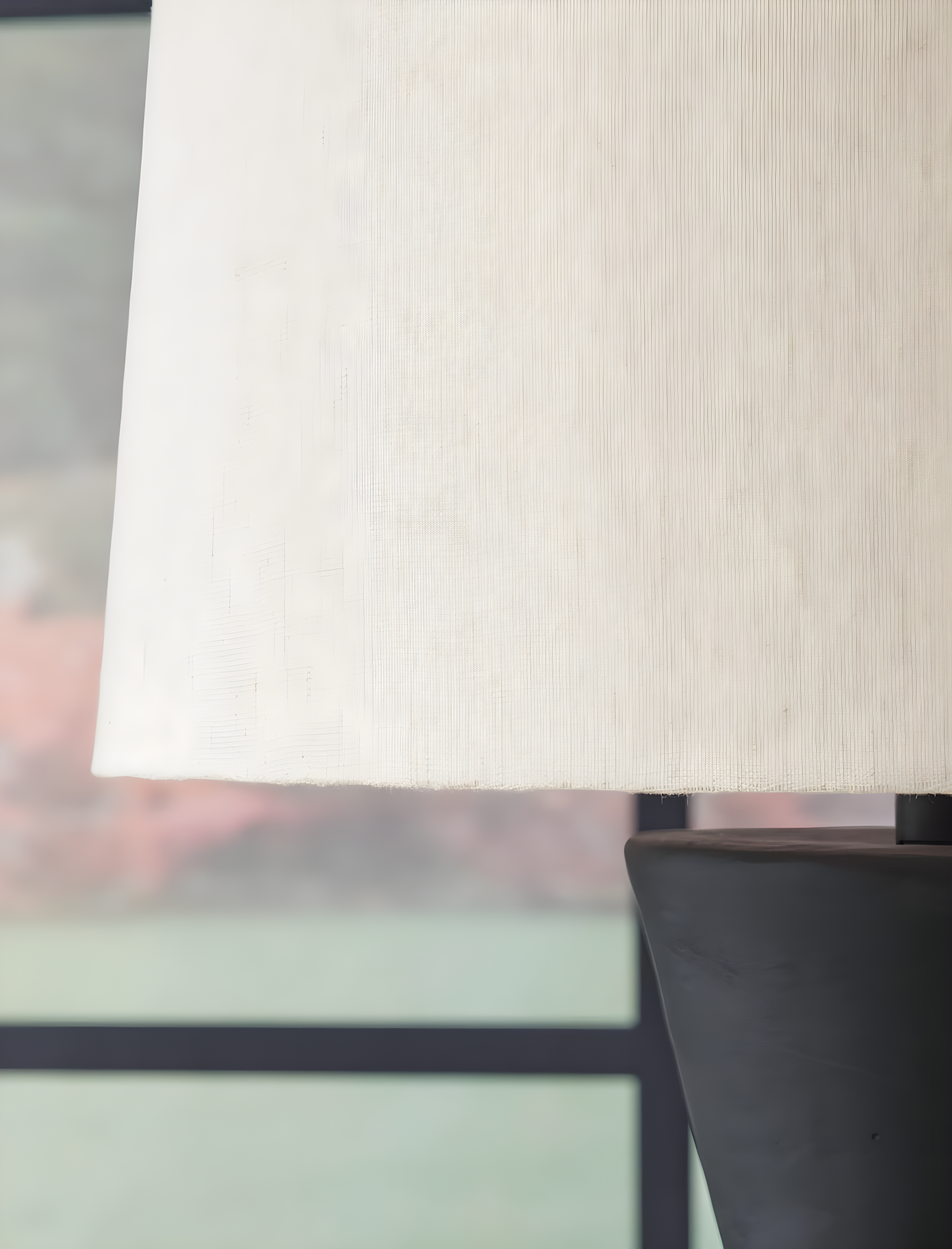 Benjara Solid Wood Table Lamp (Set of 2)
