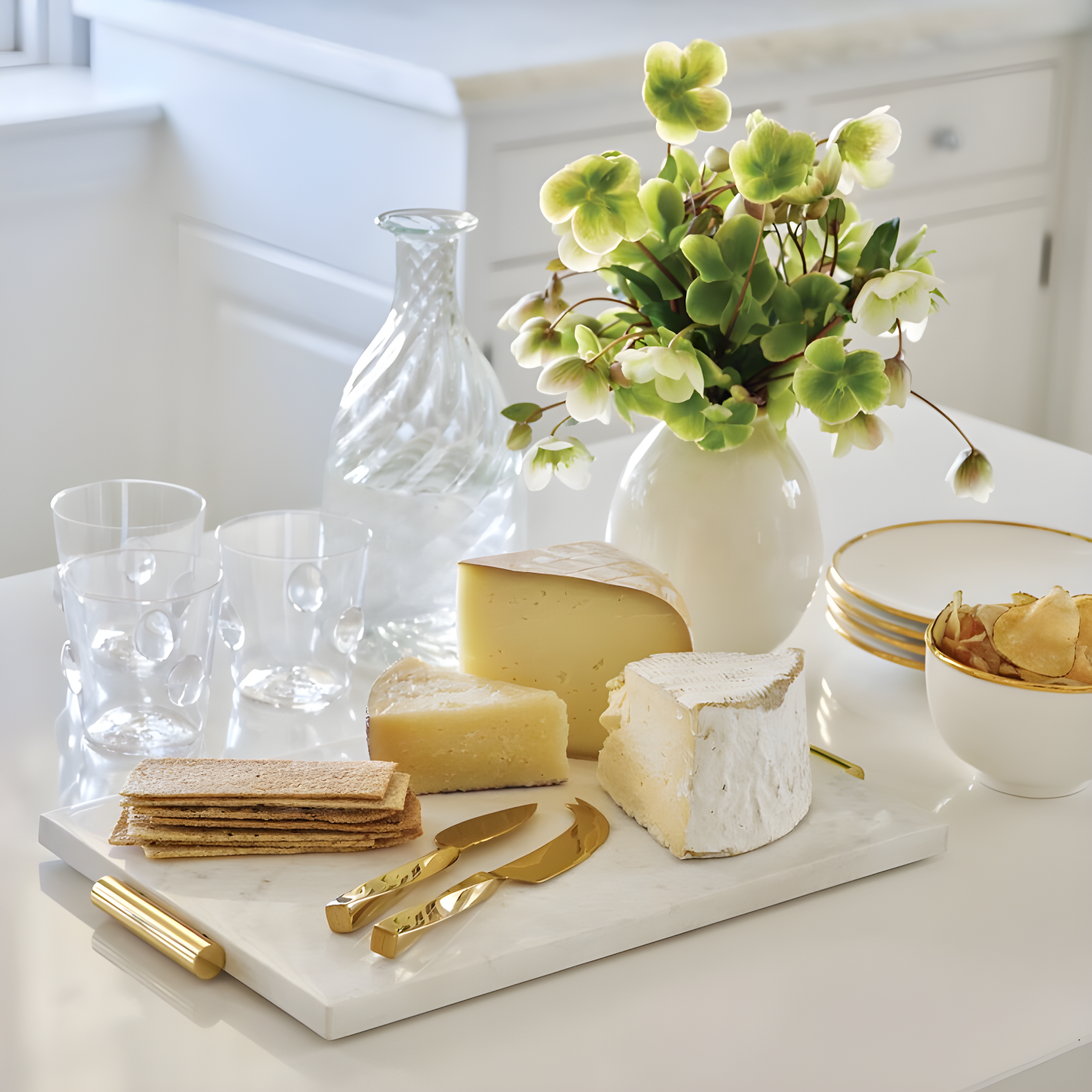 AERIN Franco Cheese Board