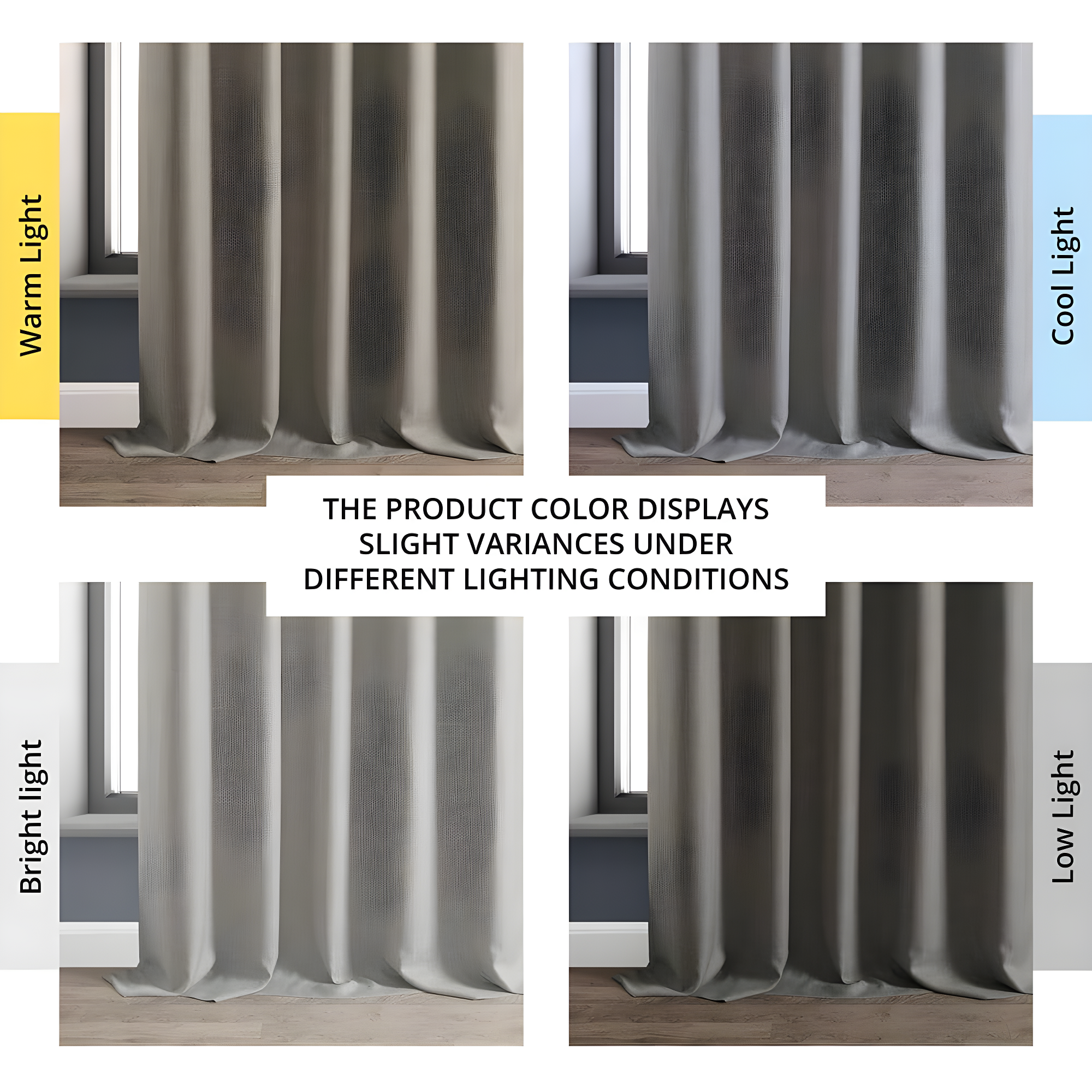 HPD Half Price Drapes Taupe Grey Italian Faux Linen Room Darkening Curtains with Rod Pocket - 1 Panel - Window Curtains for Living Room & Curtains for Bedroom, 50W X 84L