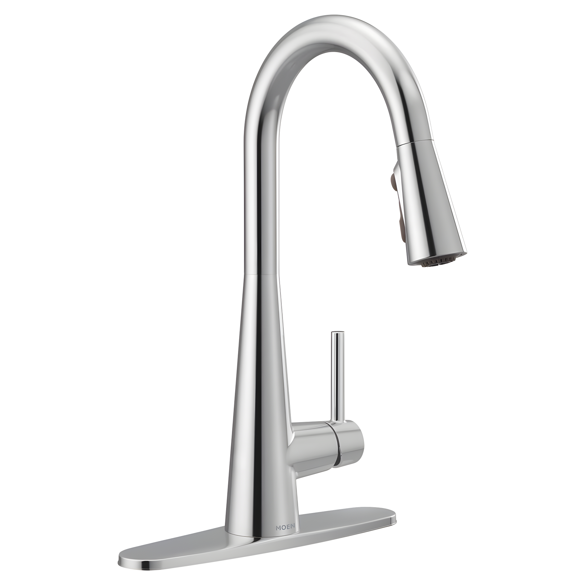 Moen Sleek Pull Down Single Handle Kitchen Faucet with Power Boost Technology and Duralock