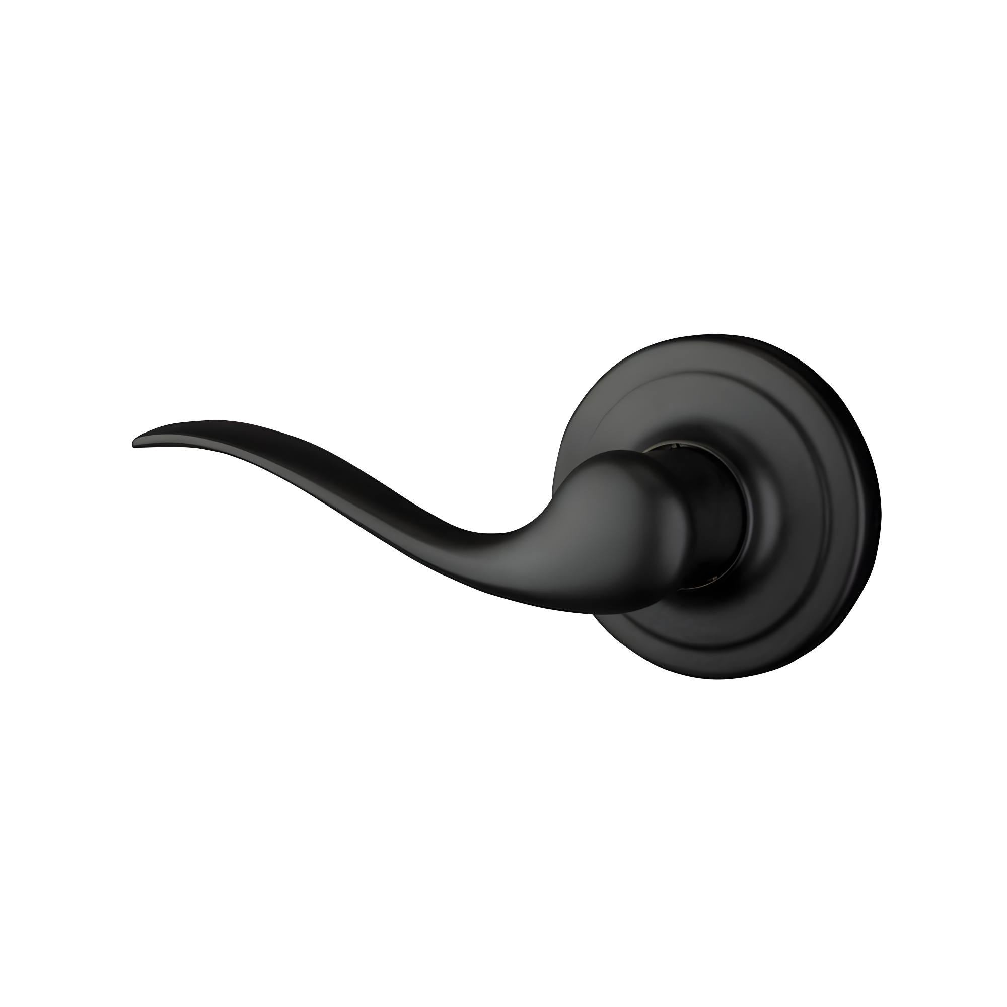Tustin Single Dummy Door Lever with Rosette