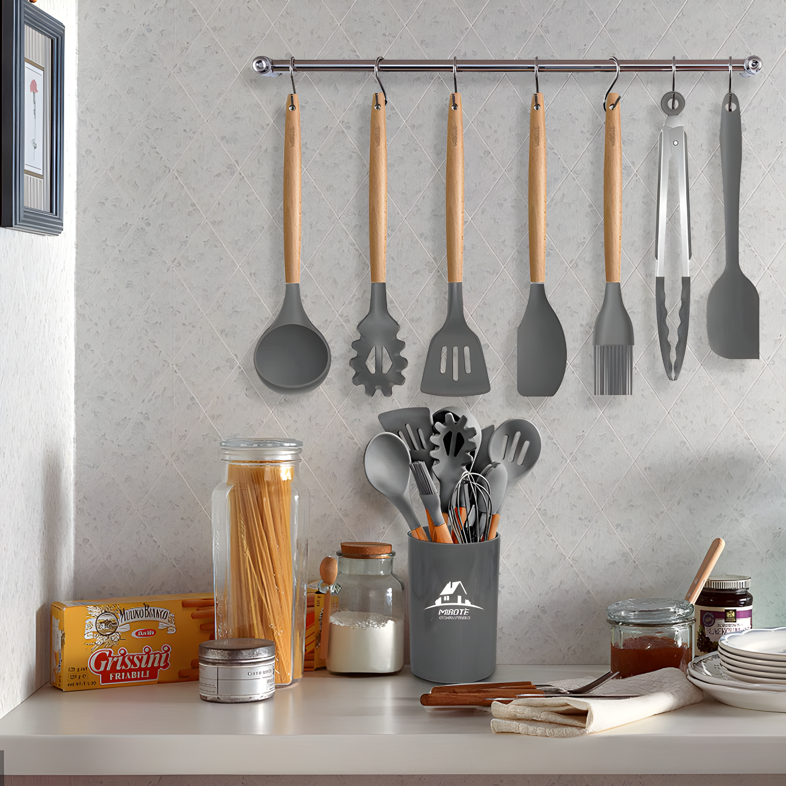 LUXESIT 17 Piece Cooking Utensil Set