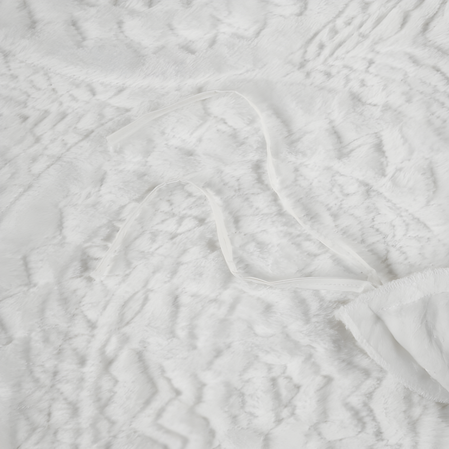 Arya Embroidered Medallion Faux Fur Ultra Plush Duvet Cover Set