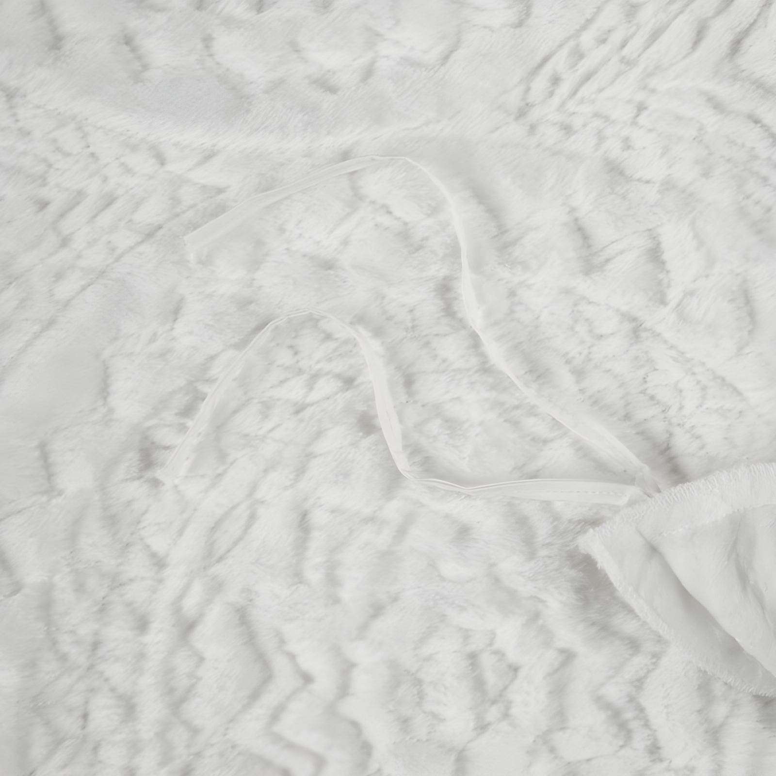 Arya Embroidered Medallion Faux Fur Ultra Plush Duvet Cover Set