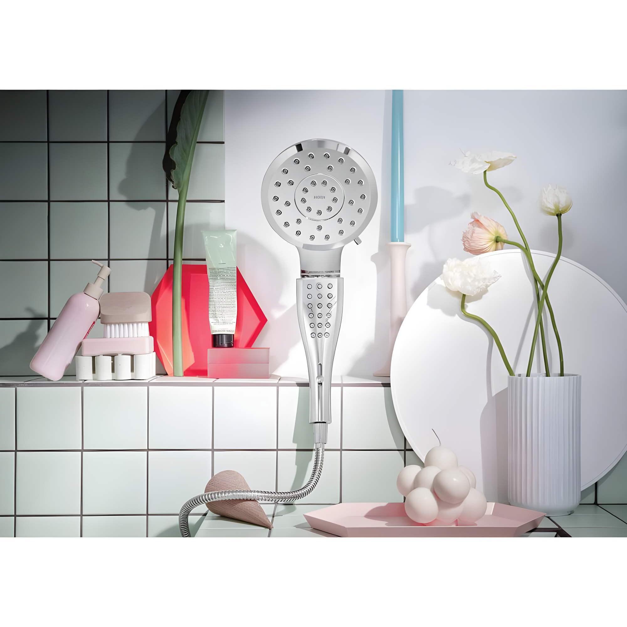 Verso 1.75 GPM Rainshower/Handshower Combination with Infiniti Dial and Magnetix Docking